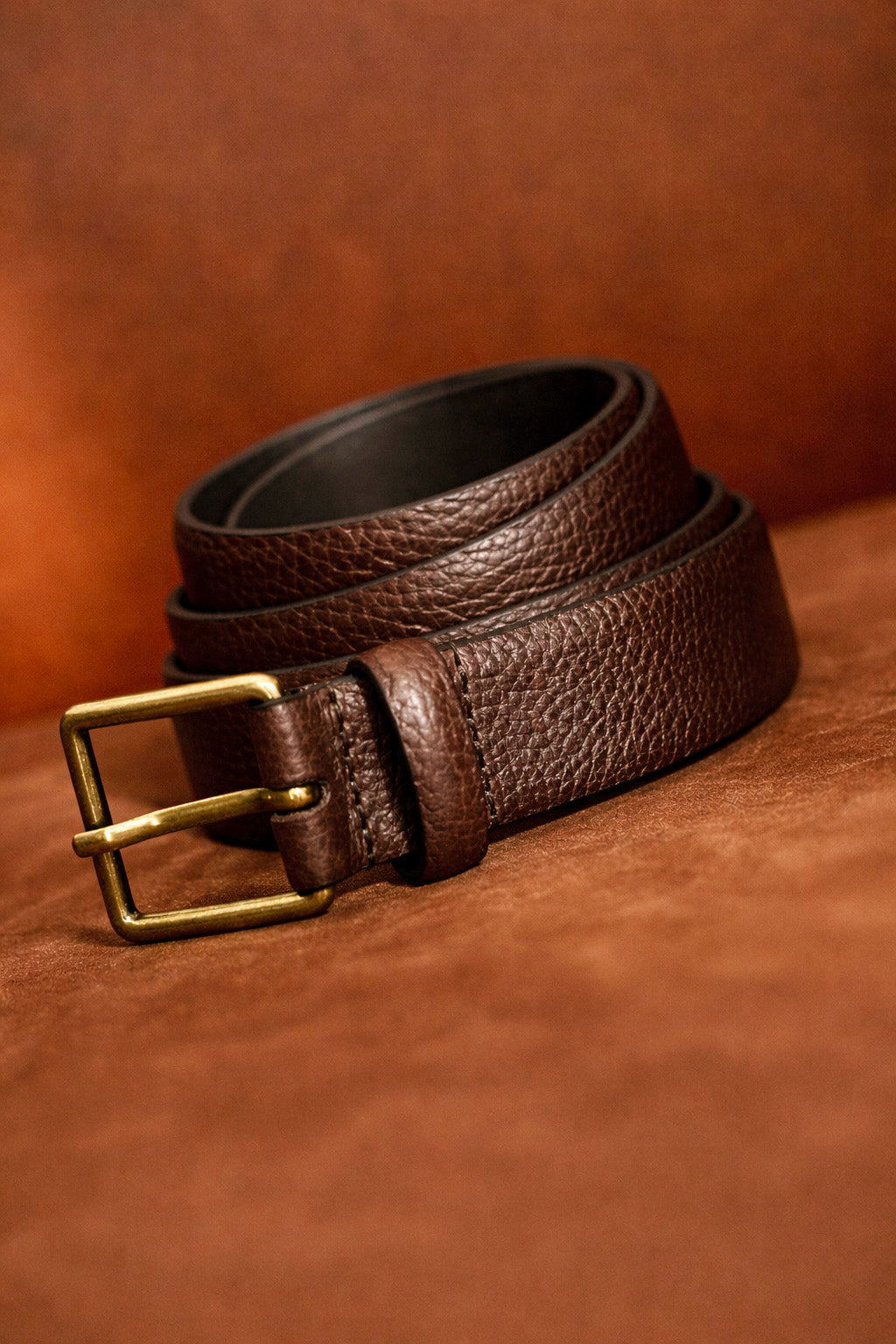 Ceinture Charles Marron