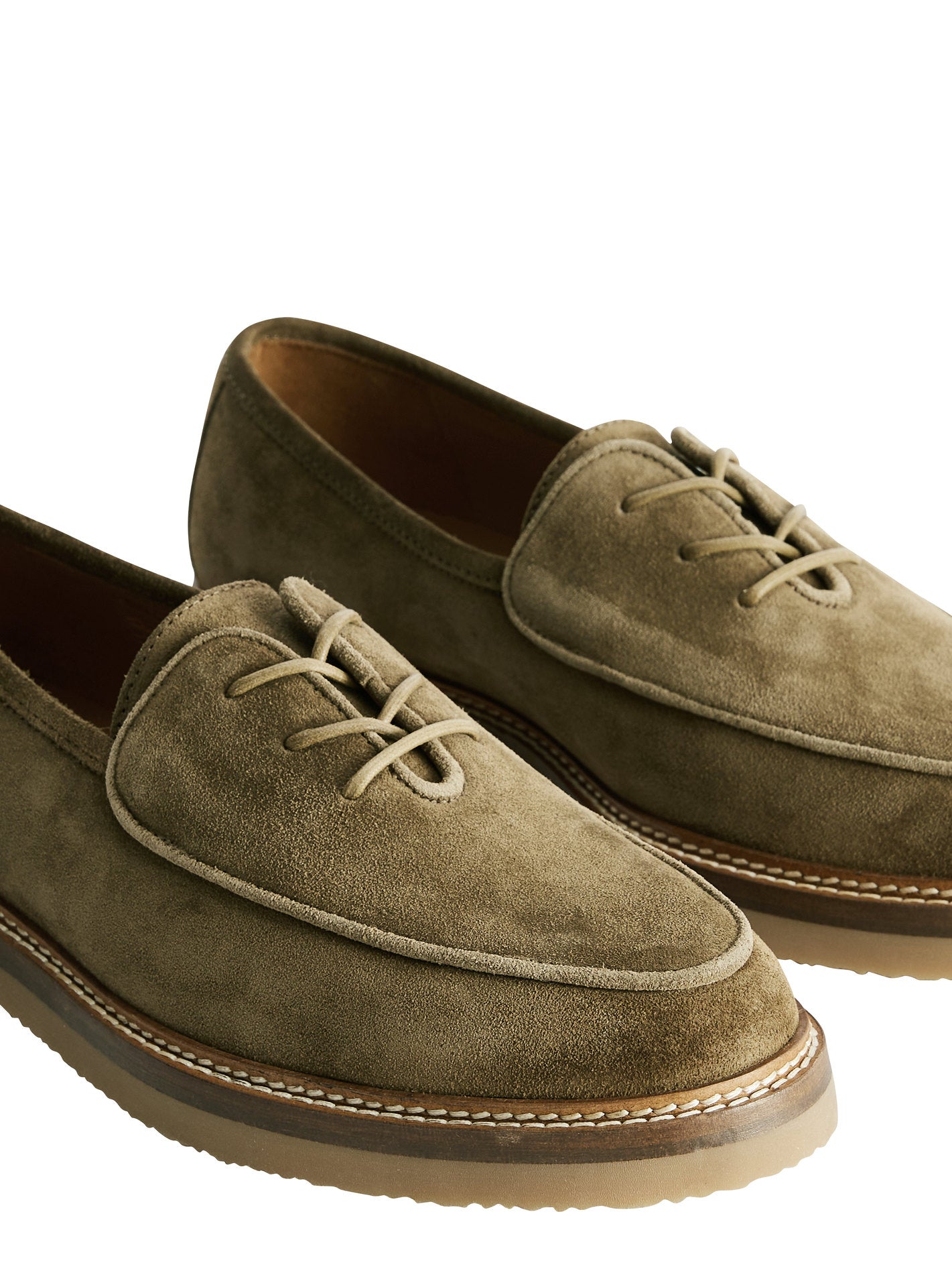 Olivier Beige Derbies