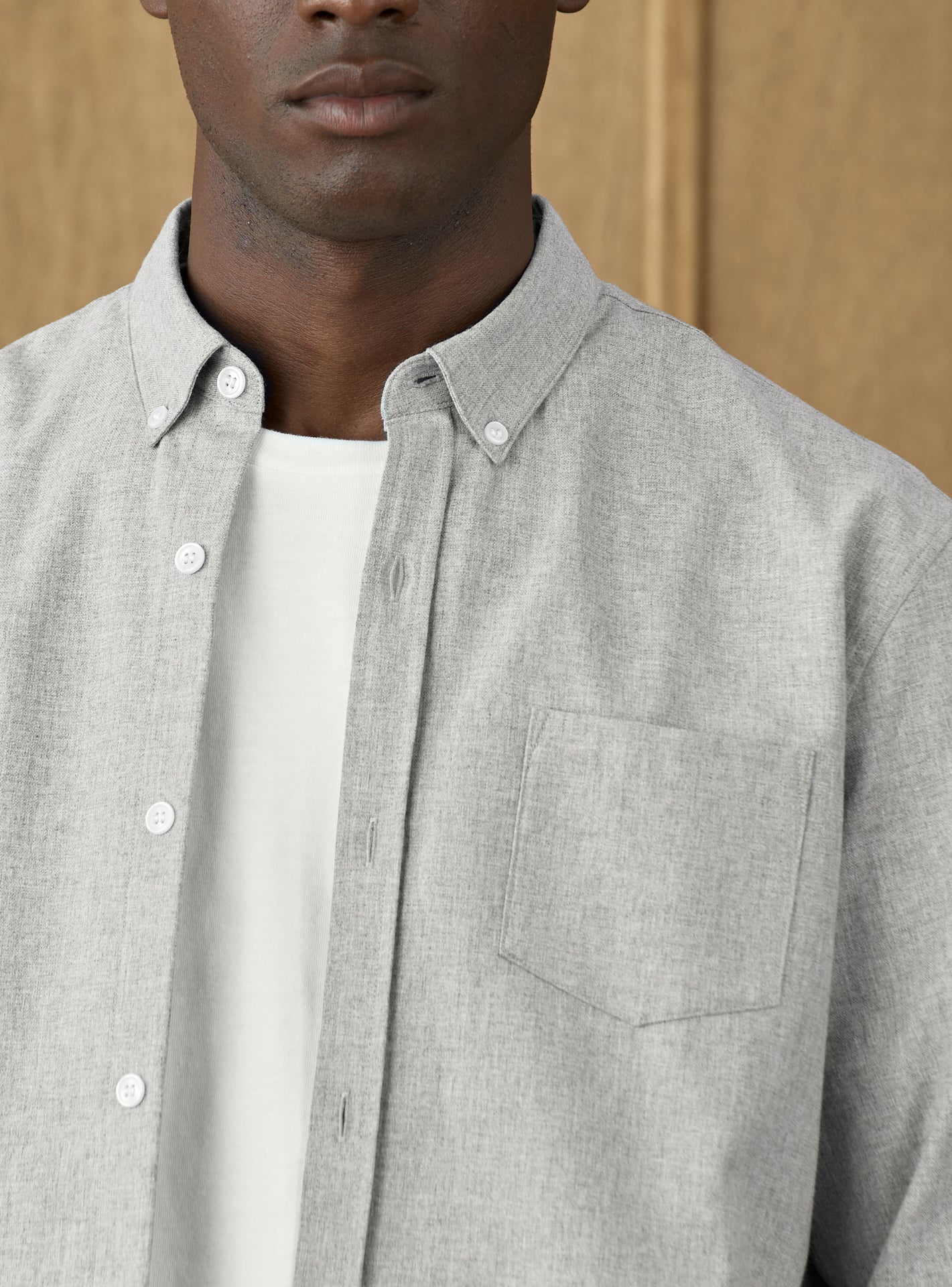Chemise en flanelle Tribeca Mixed Grey