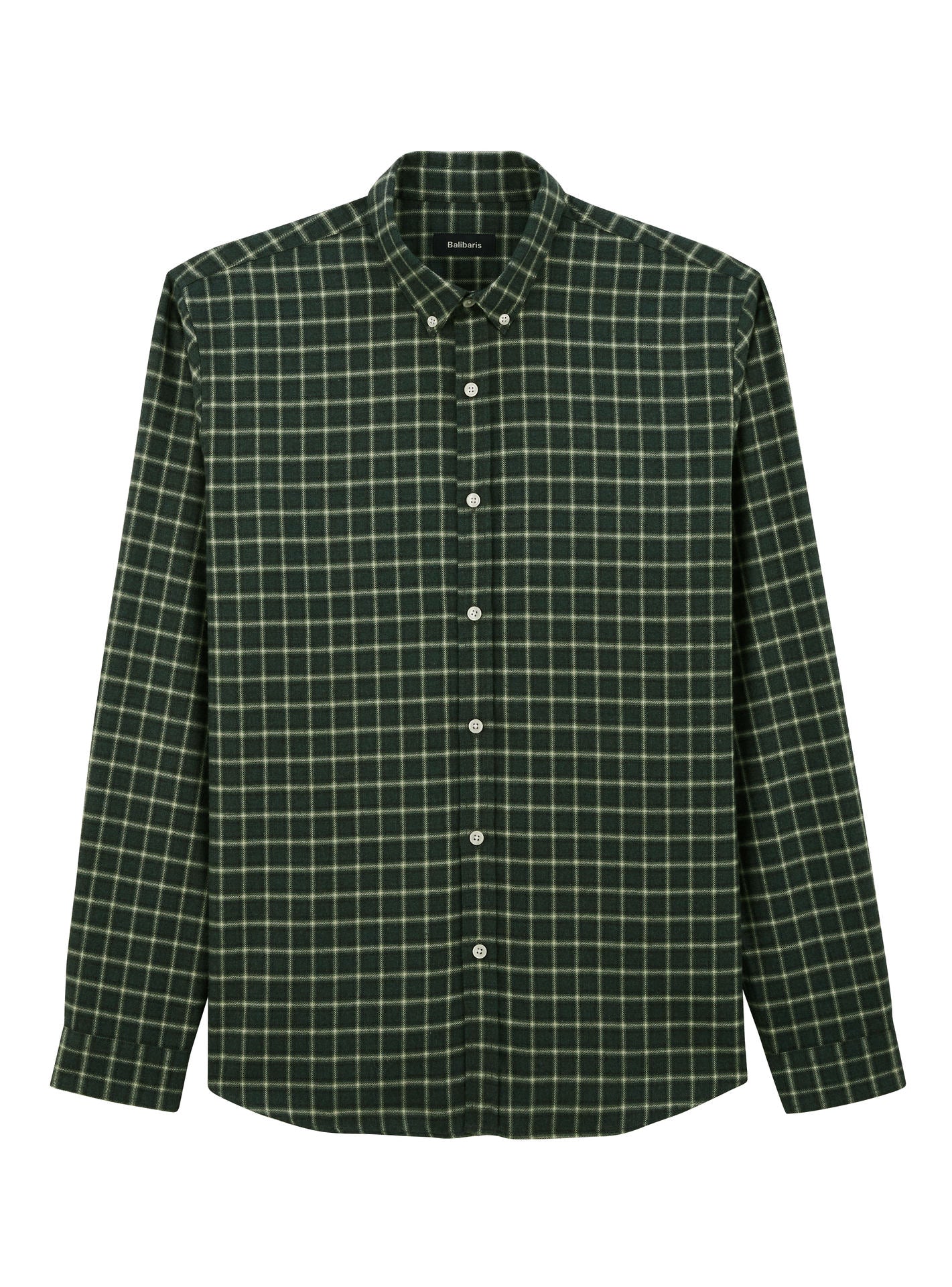 College Bottle Green/Off-White Shirt