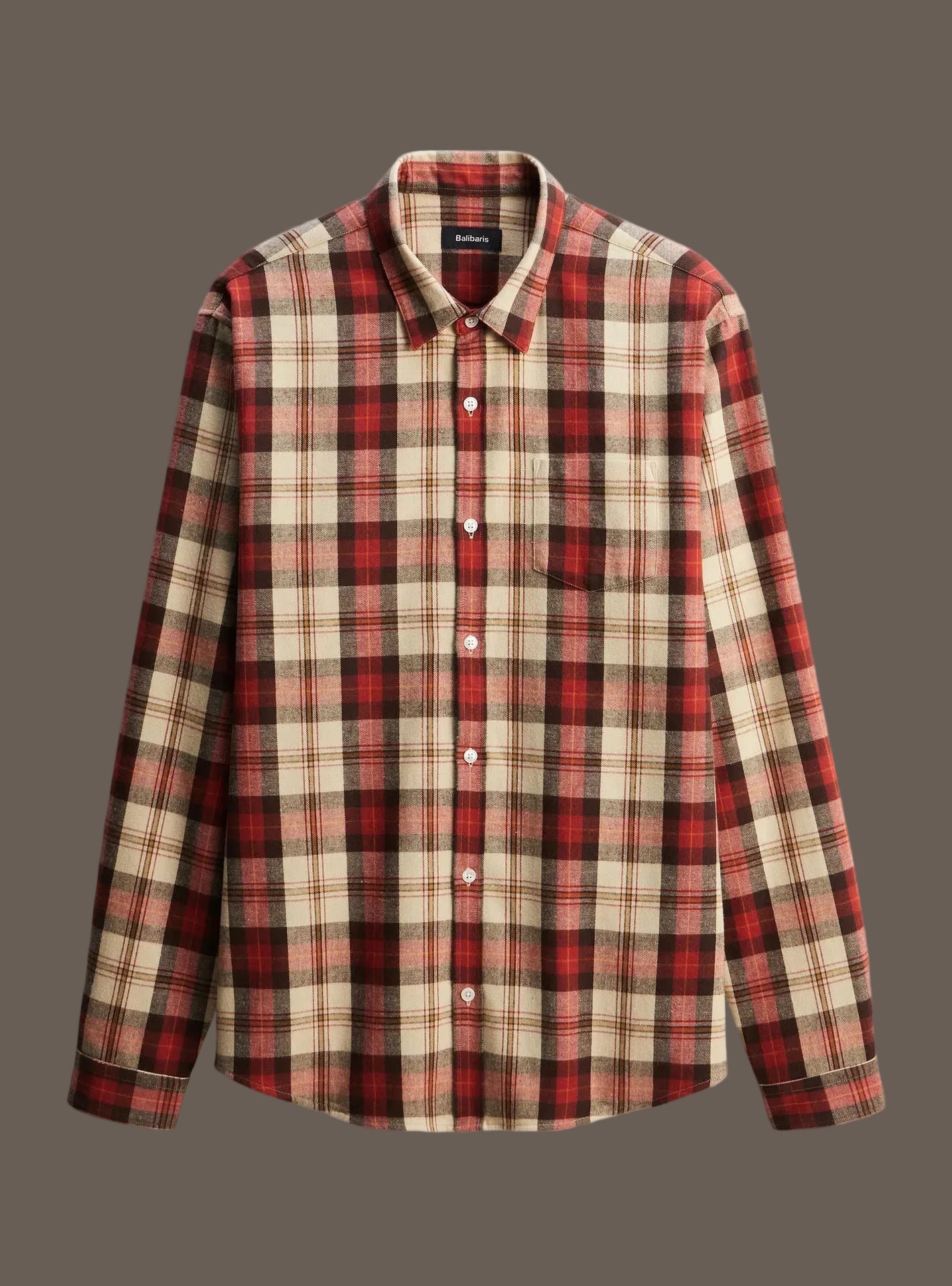 Chemise Soho Ecru/Tabasco