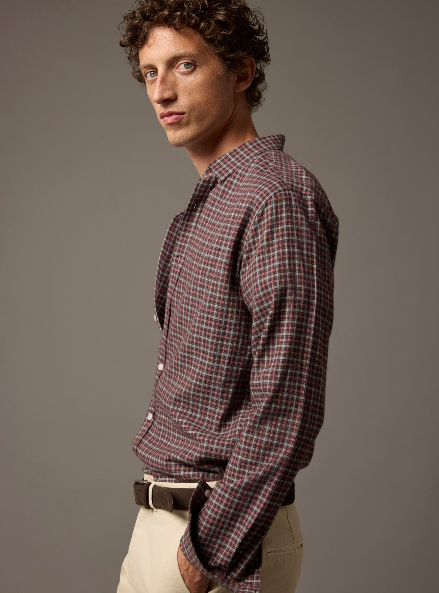 Mercer Mahogany/Craie Shirt