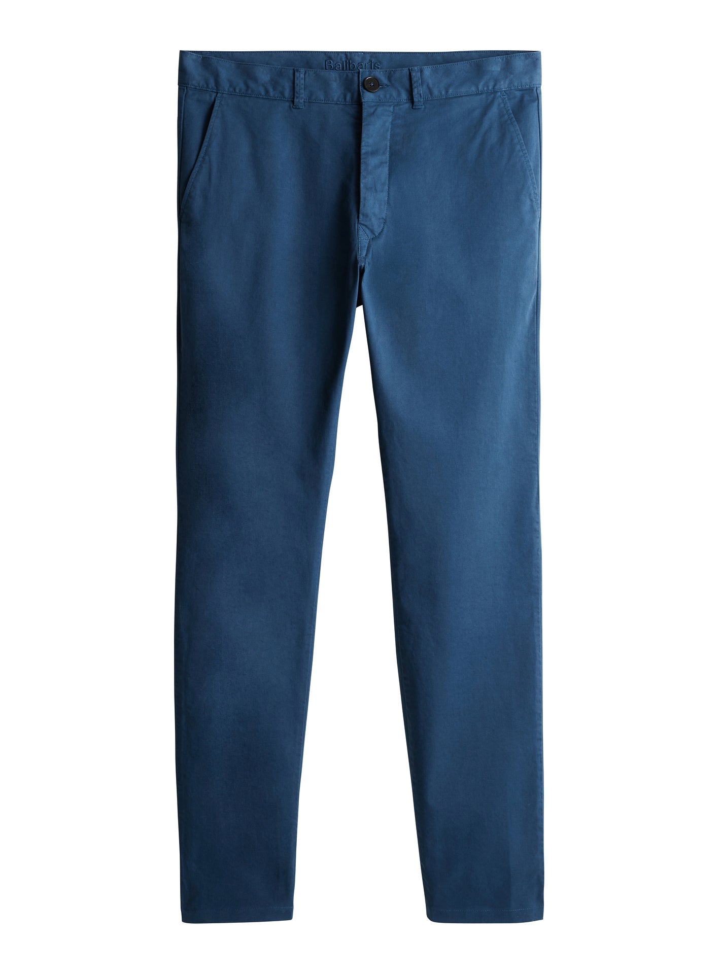 Chino Ruben Océan – Pantalon Chino 98% coton, 2% élasthanne bleu marine avec coupe droite et poches italiennes – packshot