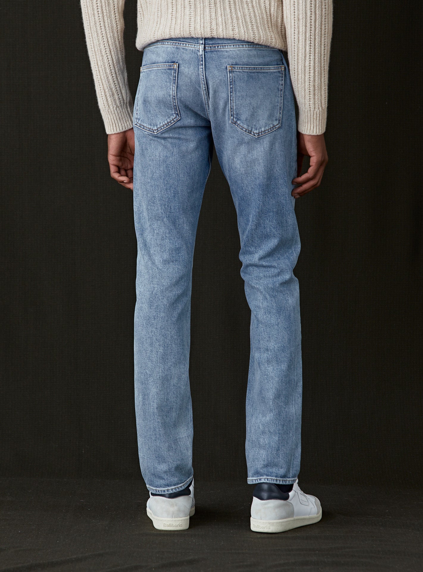 Jean Slim New Mick Bleached