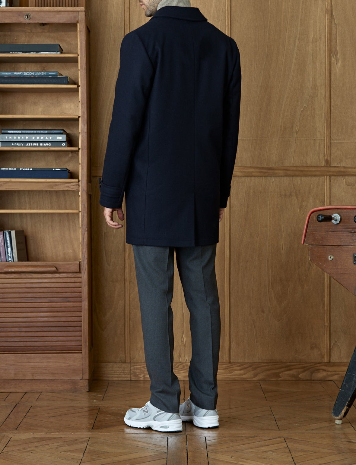 Manteau Edward Navy