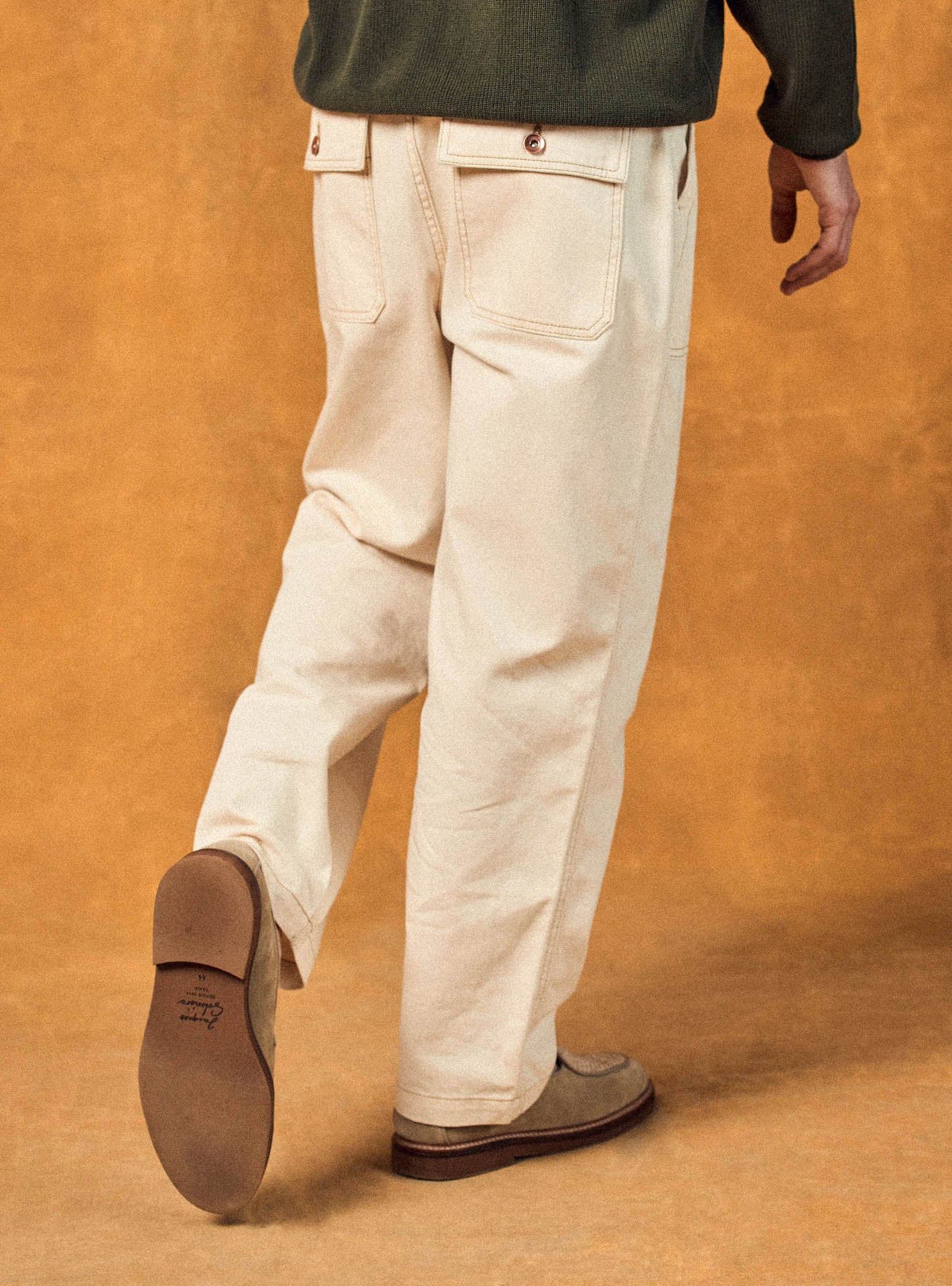 Java Ecru Trousers