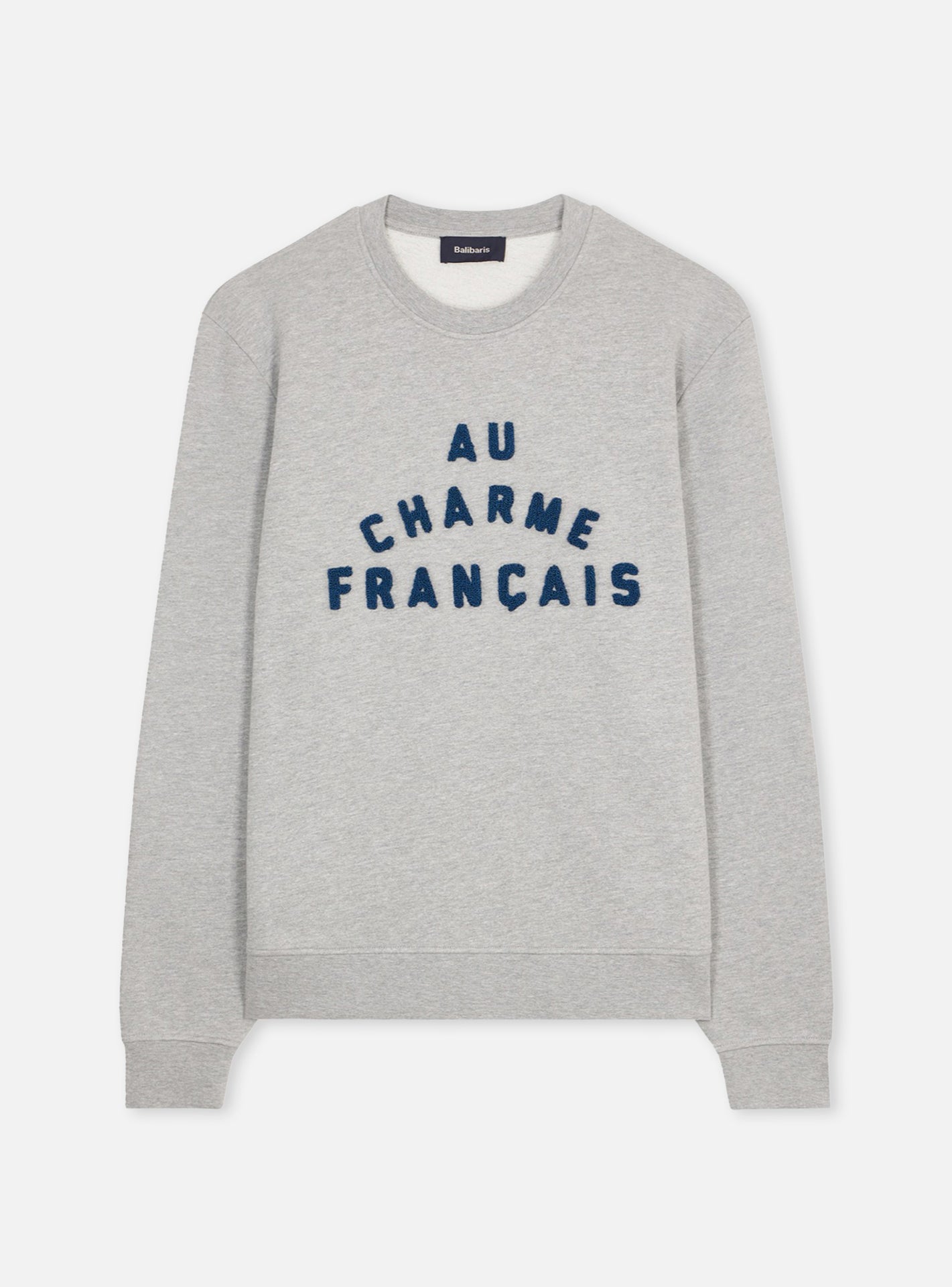 Sweat Legend Gris et Bleu Naval