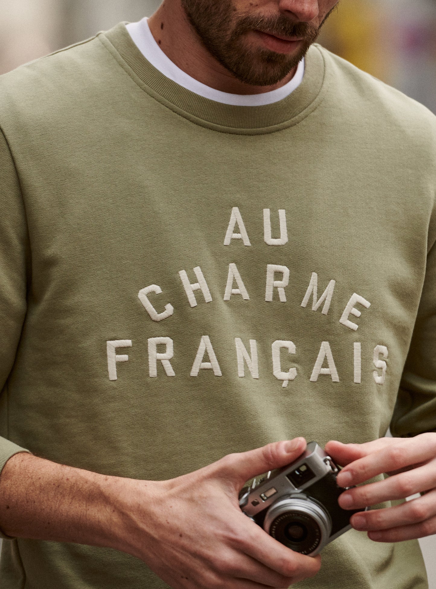 Sweat Legend Amande Ecru