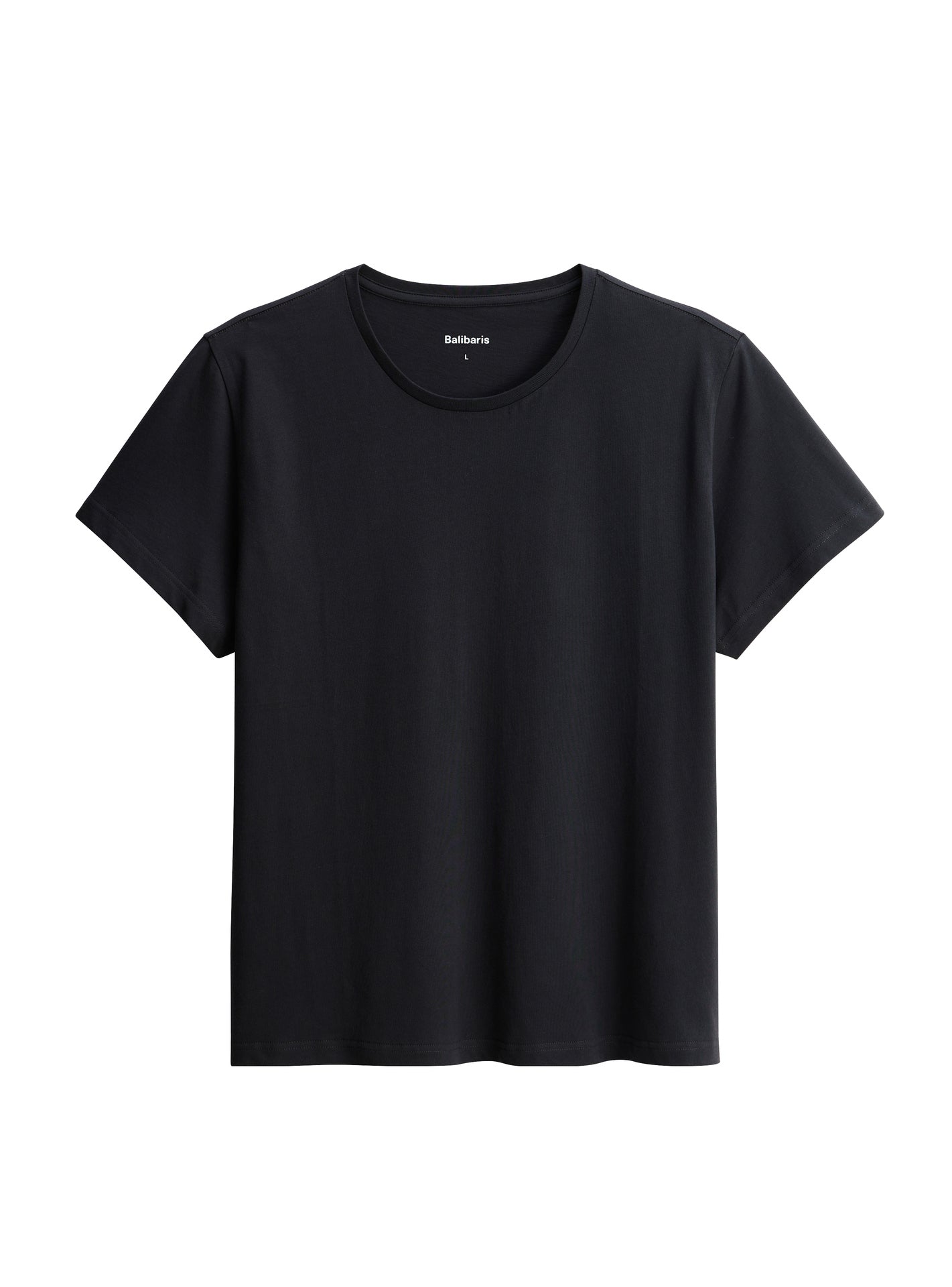 T-shirt Orson Navy – T-shirt 100% coton bleu marine avec col rond et coupe ample – packshot