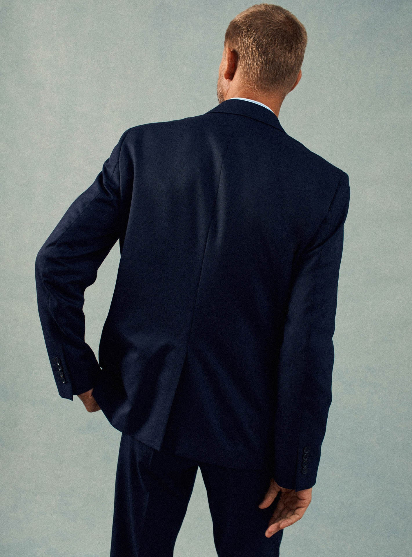 Gekko Navy Suit Jacket