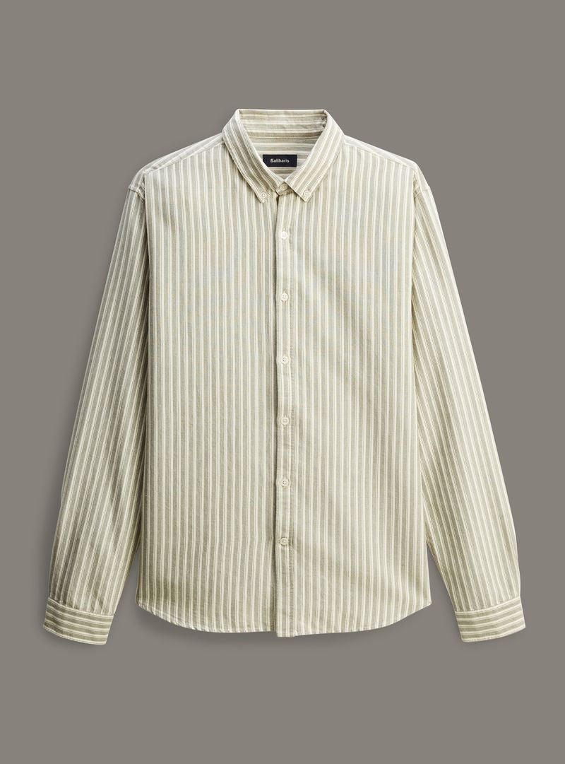 Chemise College Ecru/Glacier