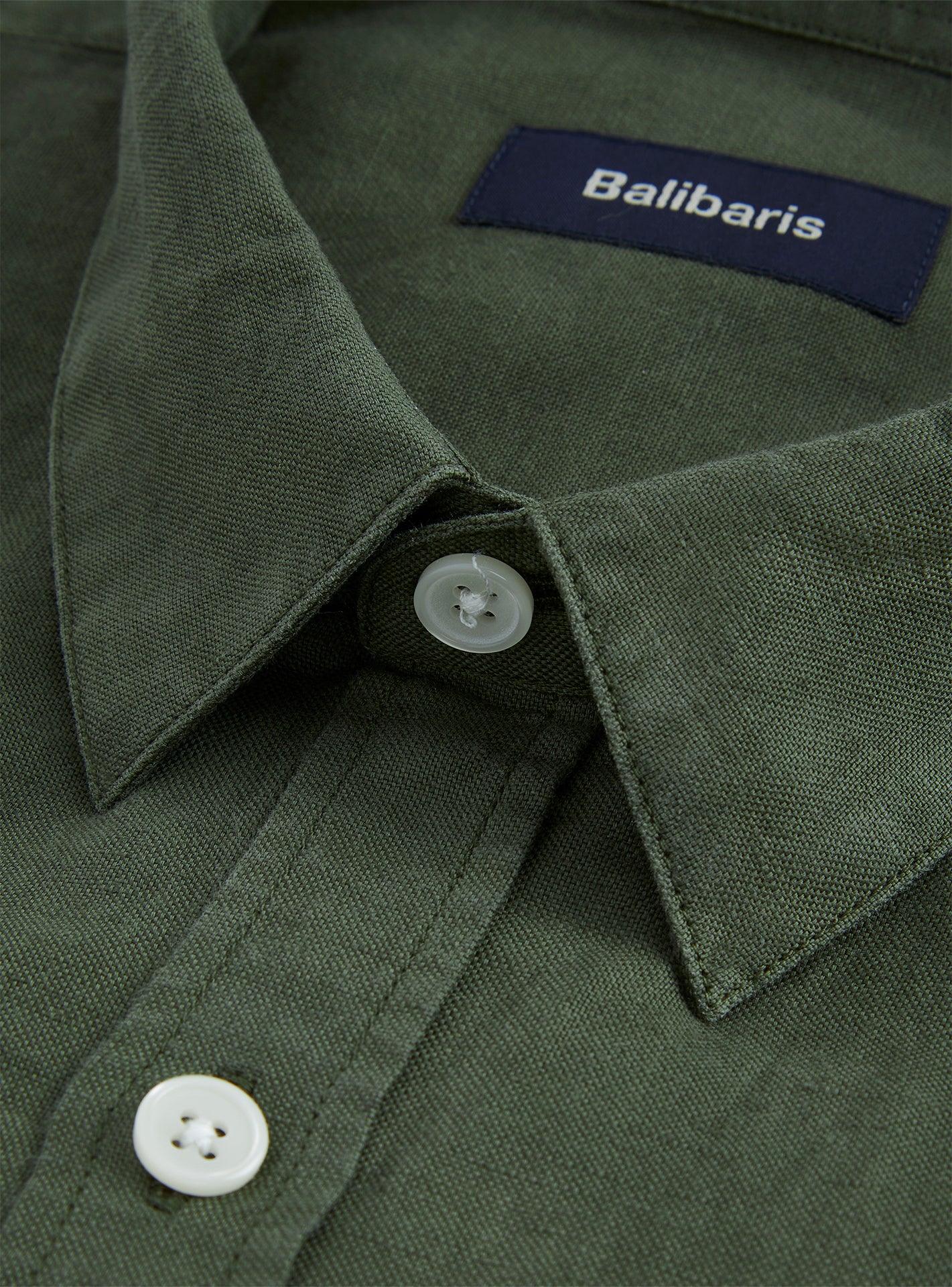 Chemise Soho Vert Pine - Balibaris EU