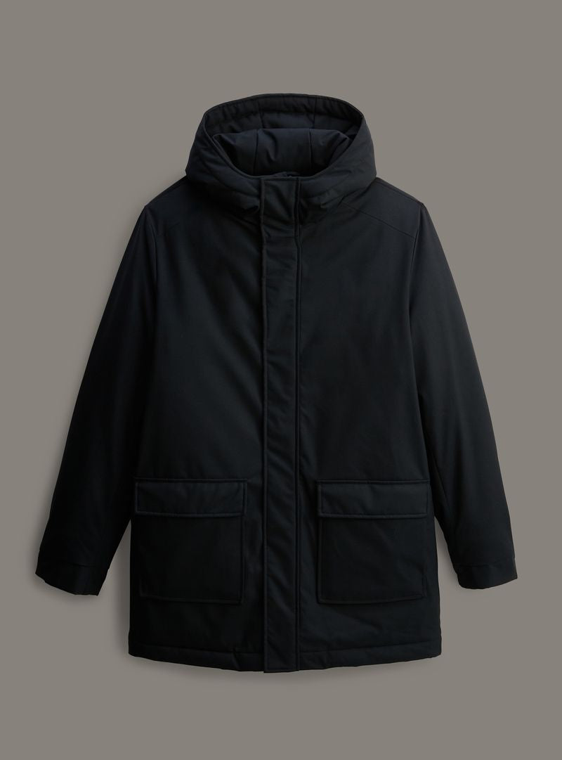 Andrew X Navy Parka