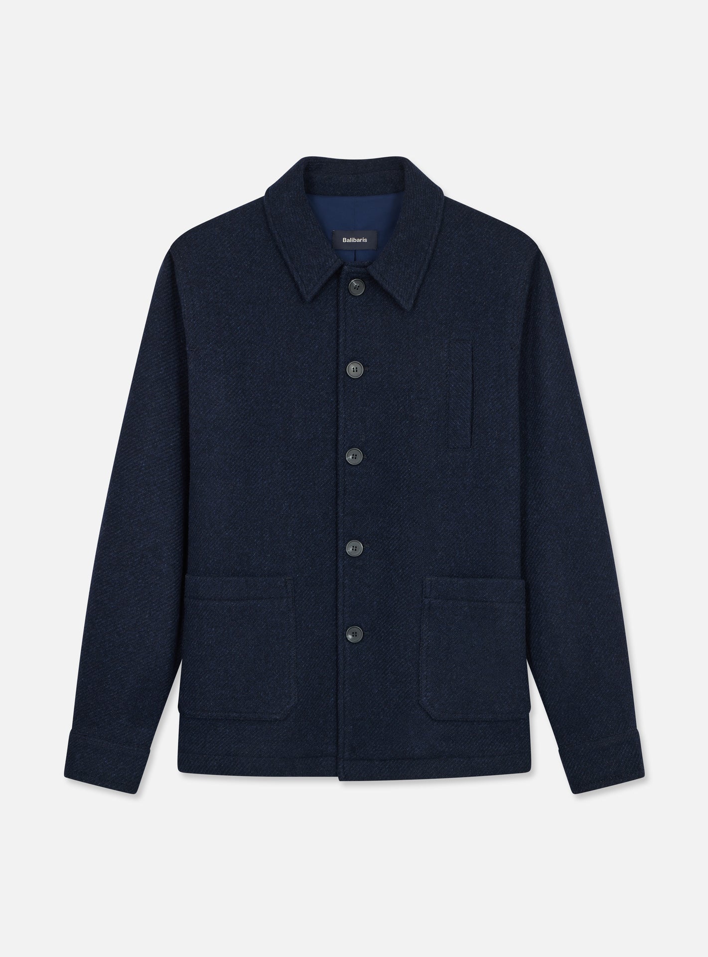 Mathew Mixed Navy Jacket-1