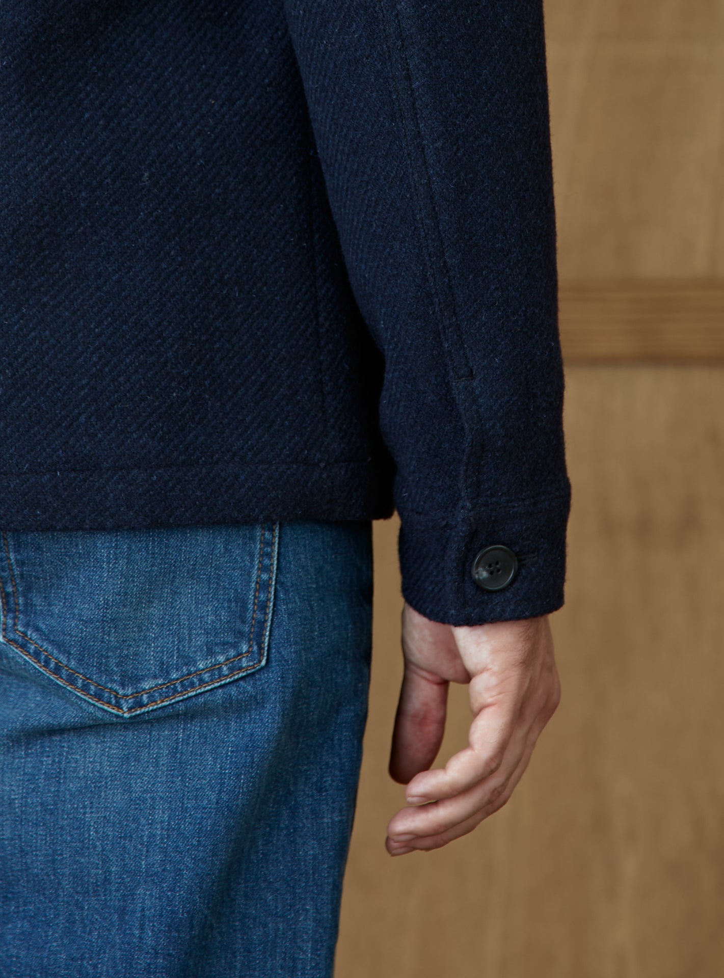 Mathew Mixed Navy Jacket-6