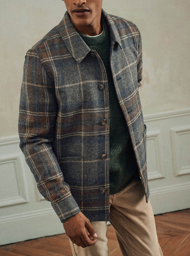 Blouson Mathew Grey/Rouille