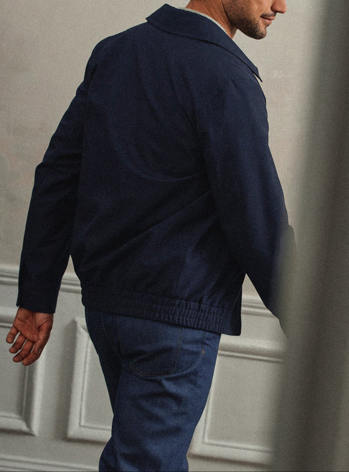 Barney Navy Jacket-5