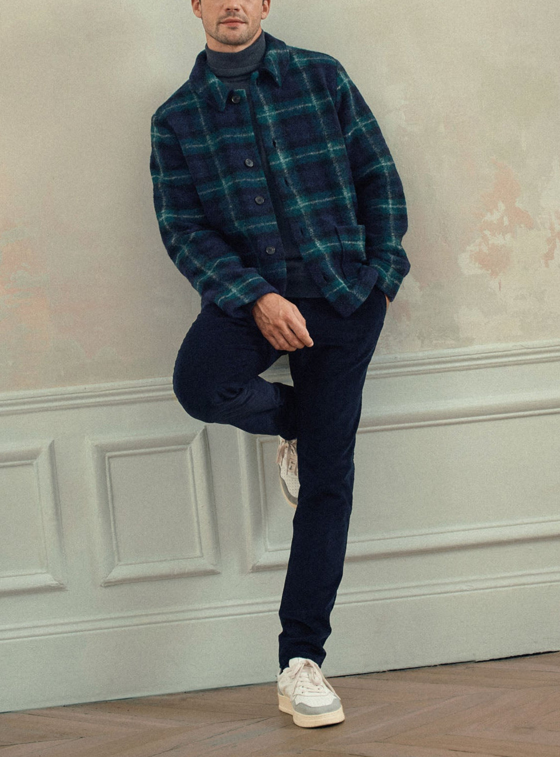Blouson Raph Navy/Green-3