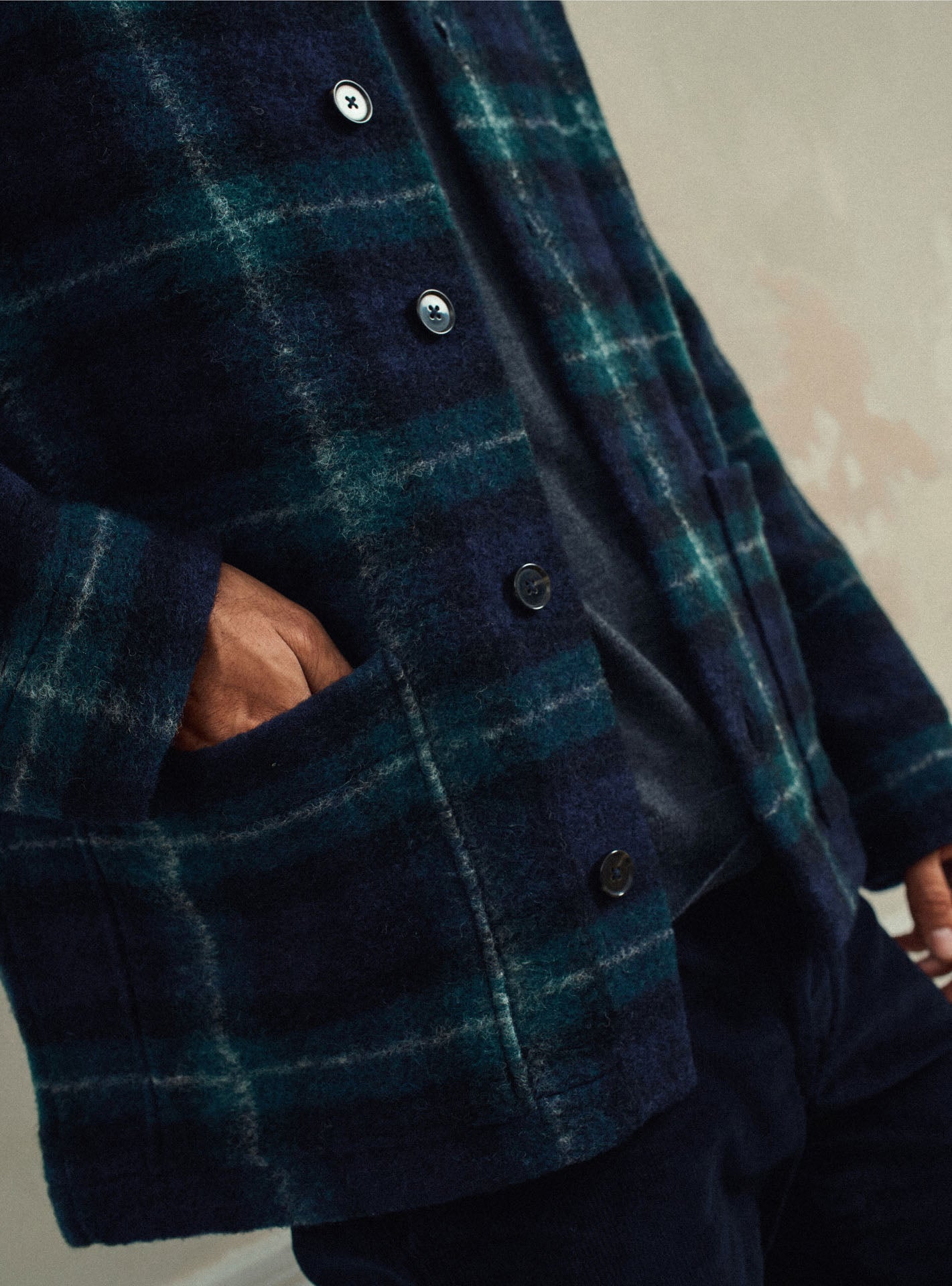 Blouson Raph Navy/Green-5