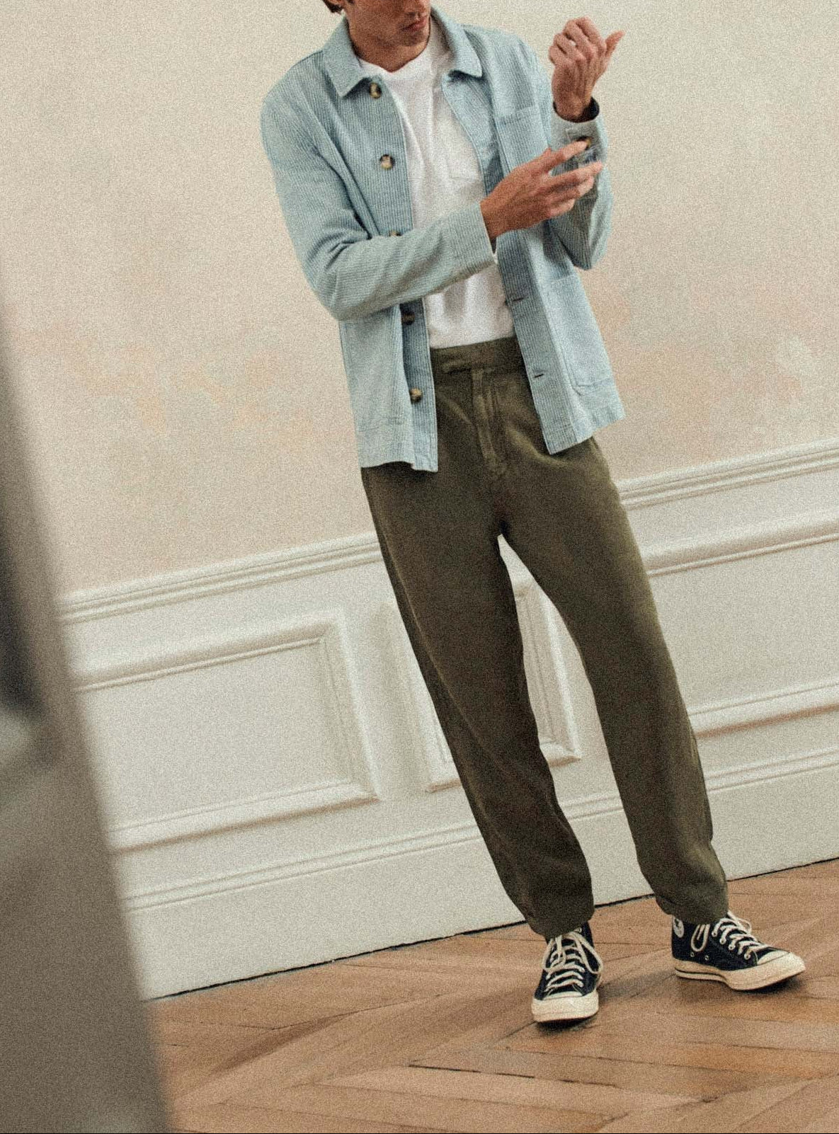 Cooper Bleached/White Jacket-2