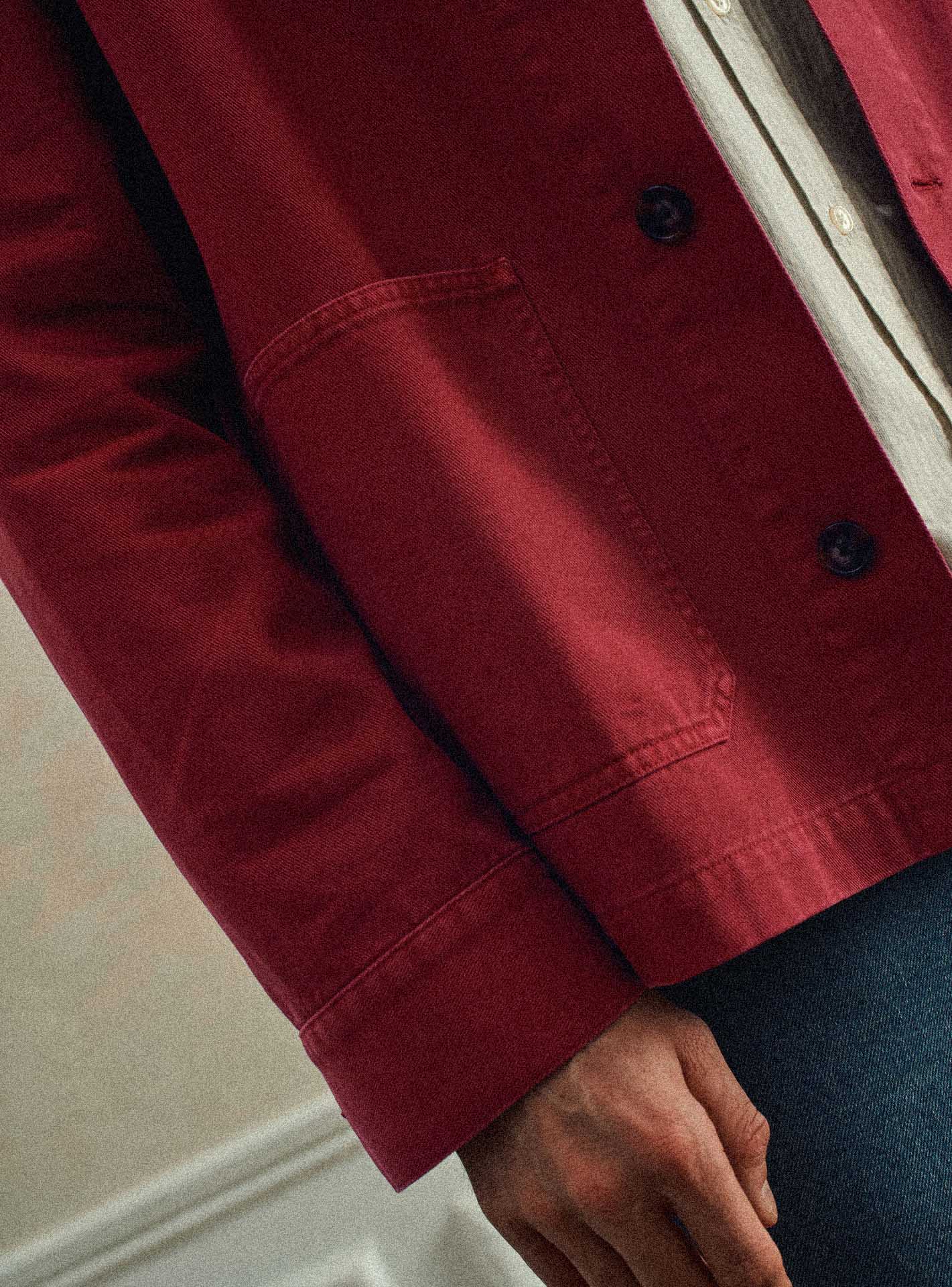 Blouson Cooper Carmin