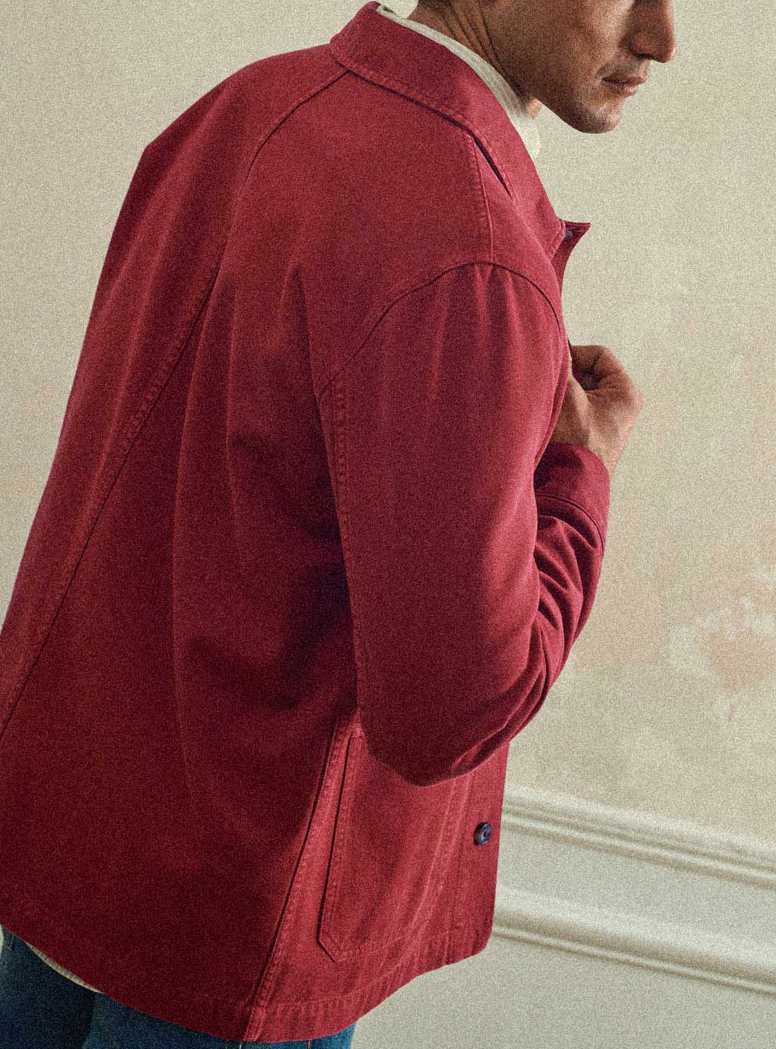 Blouson Cooper Carmin-4