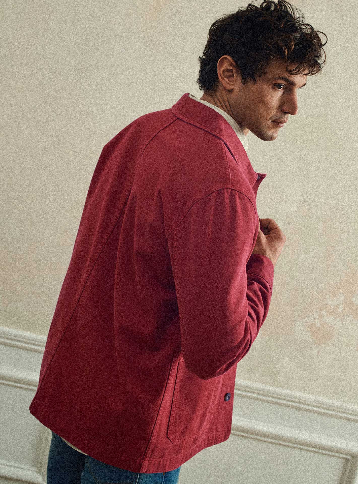 Blouson Cooper Carmin