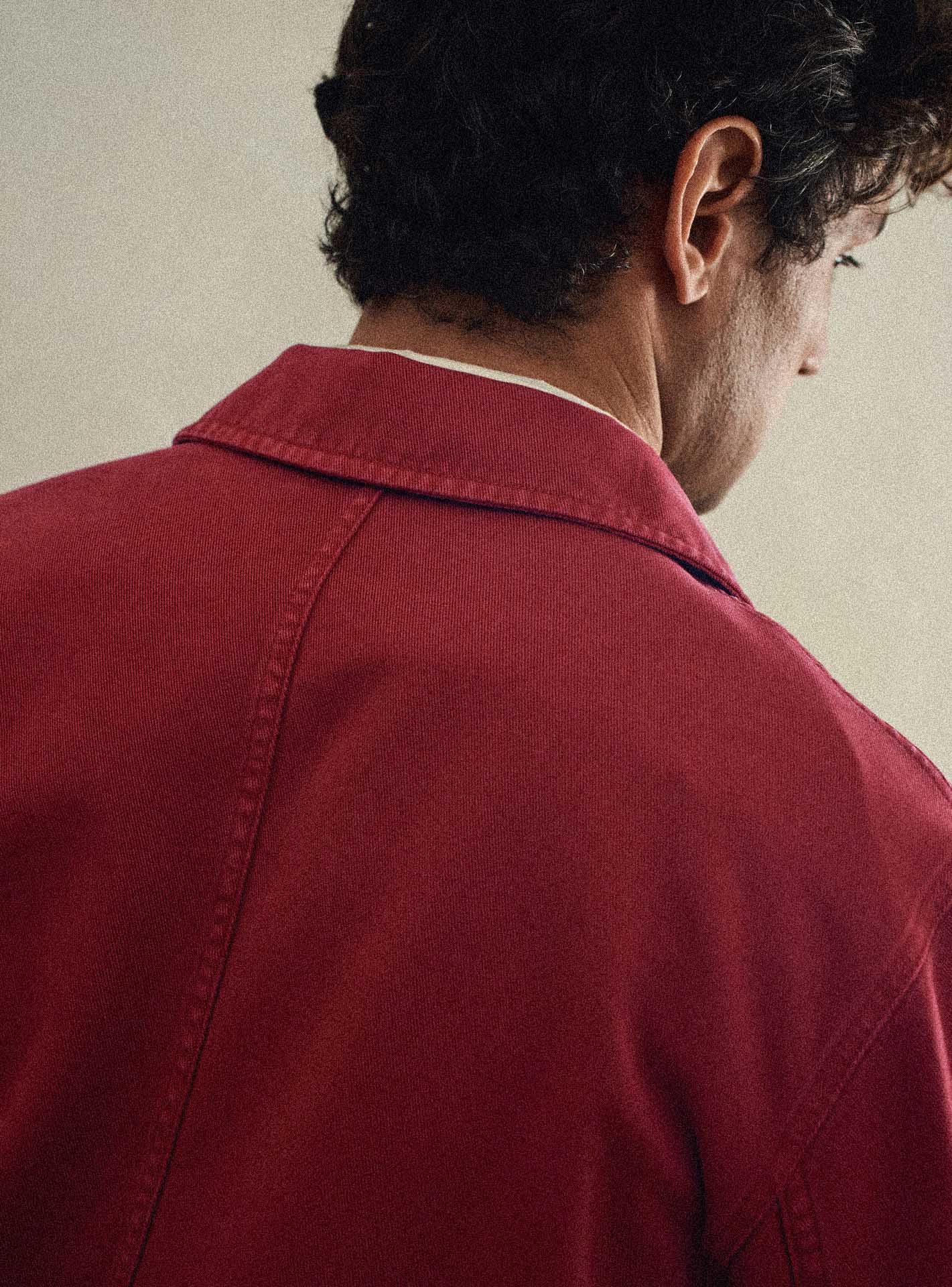 Blouson Cooper Carmin-5