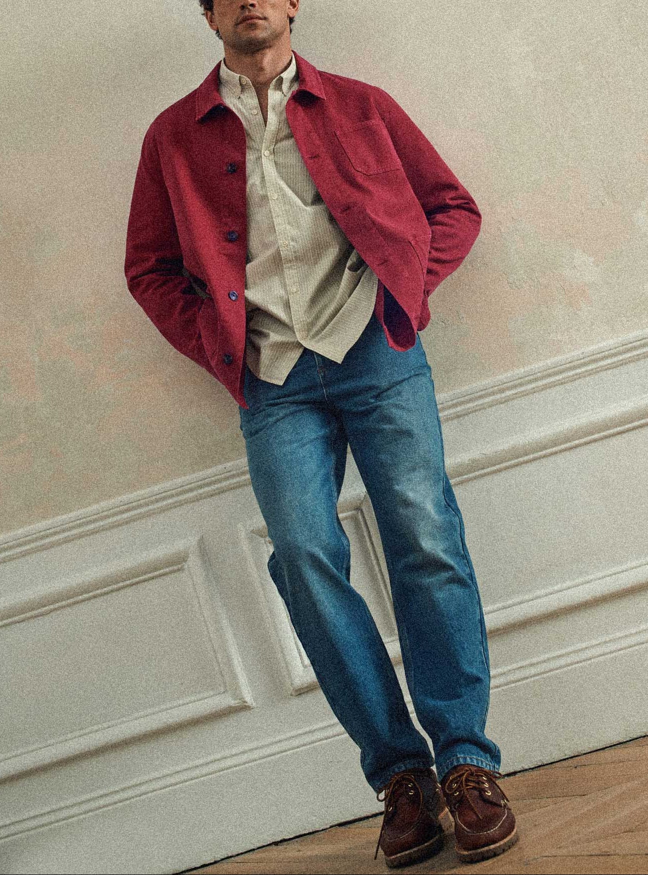 Blouson Cooper Carmin-2