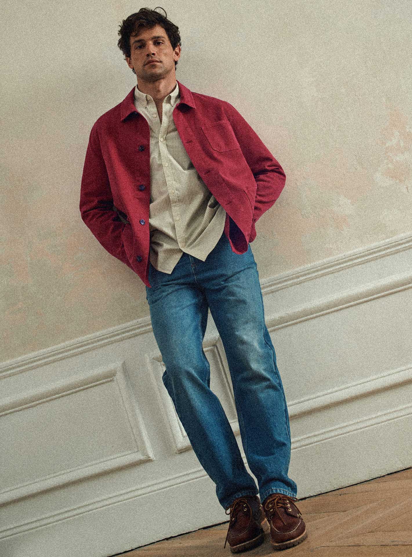 Blouson Cooper Carmin