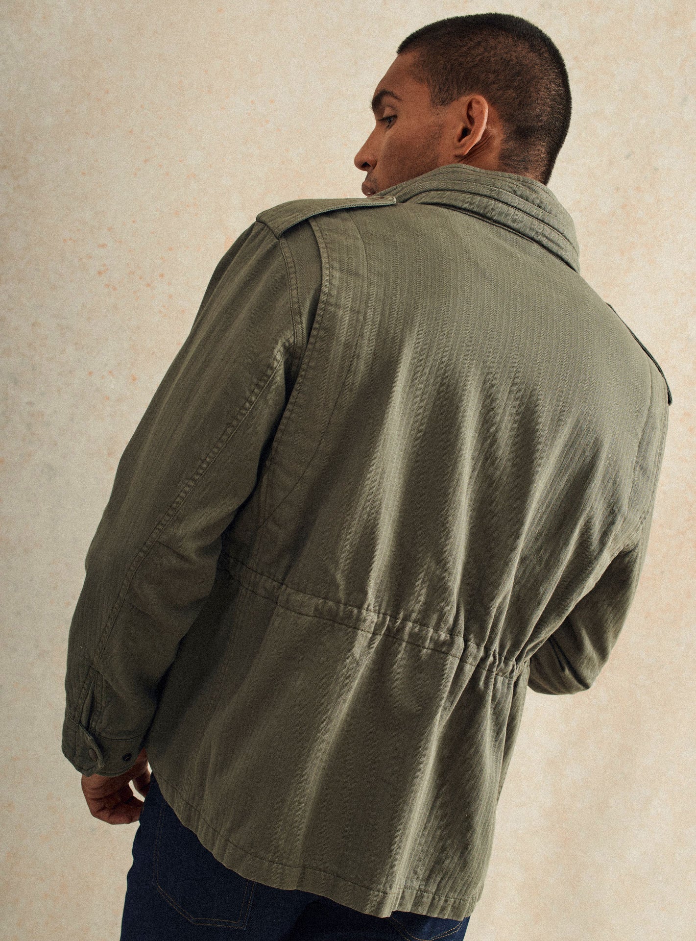 Men's Lucien Khaki Jacket | Balibaris