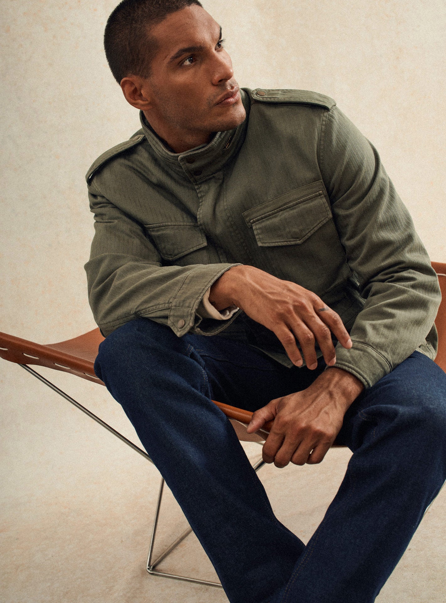 Blouson Lucien Khaki