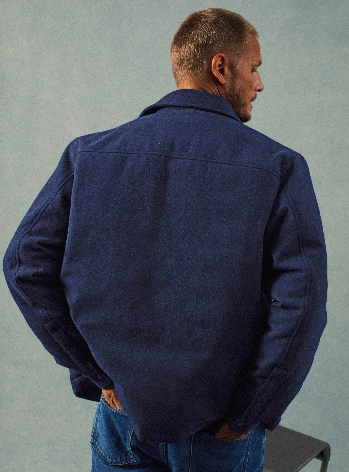 Wilford Navy Jacket