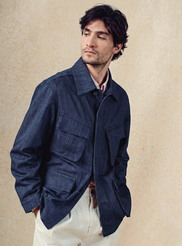 Blouson Aliocha Indigo