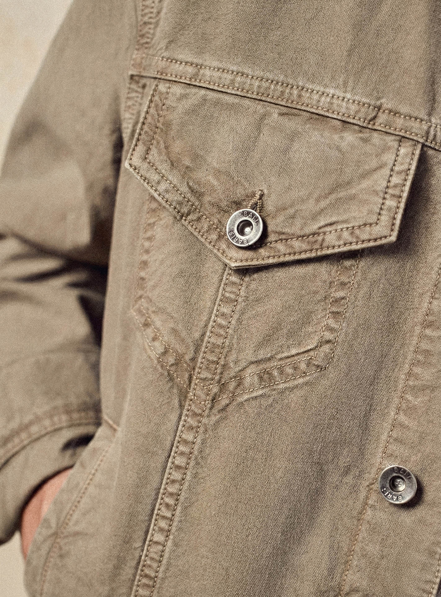 Blouson Tom Stone Beige-2