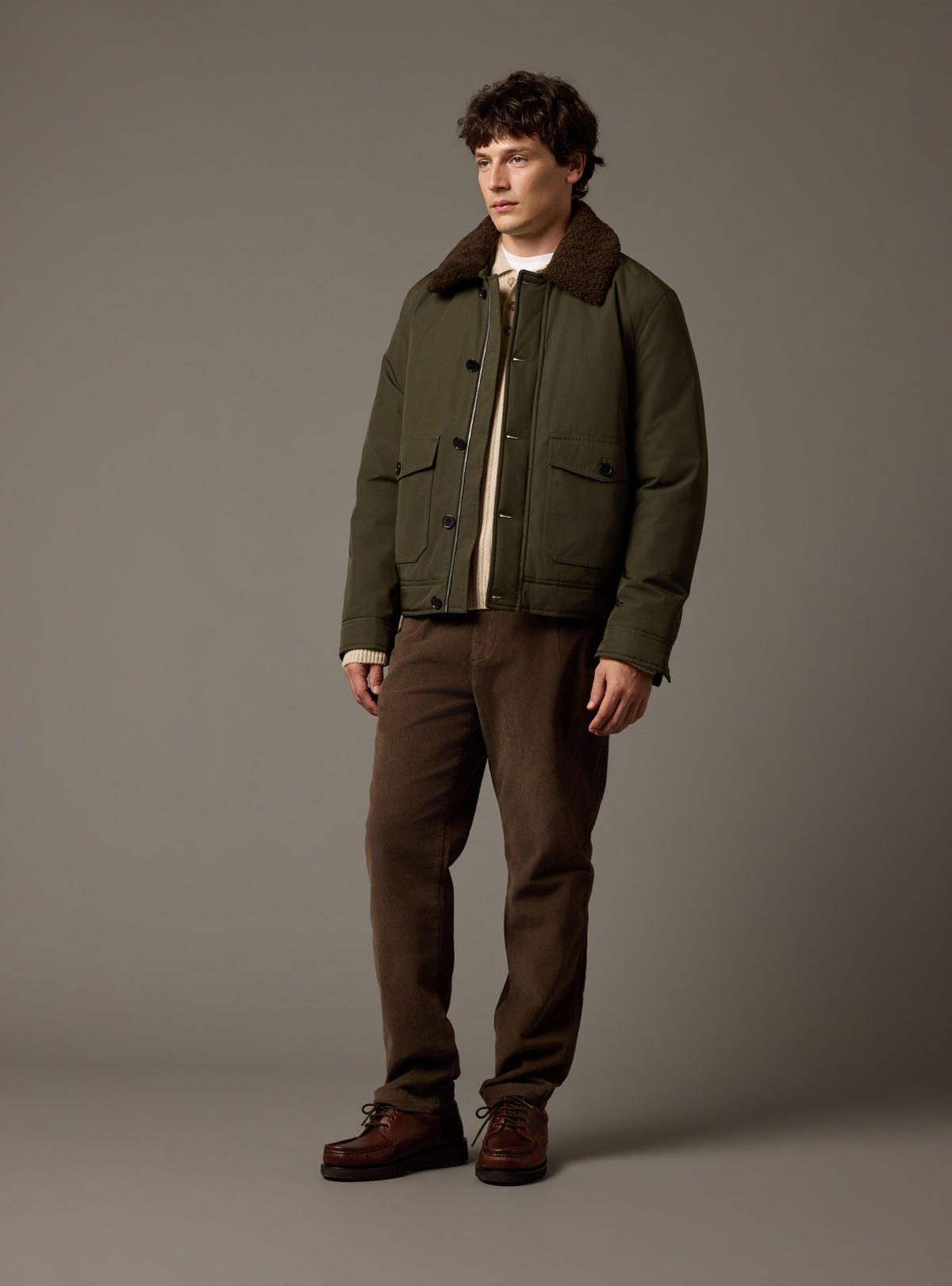 Blouson Clint Dark Khaki-6