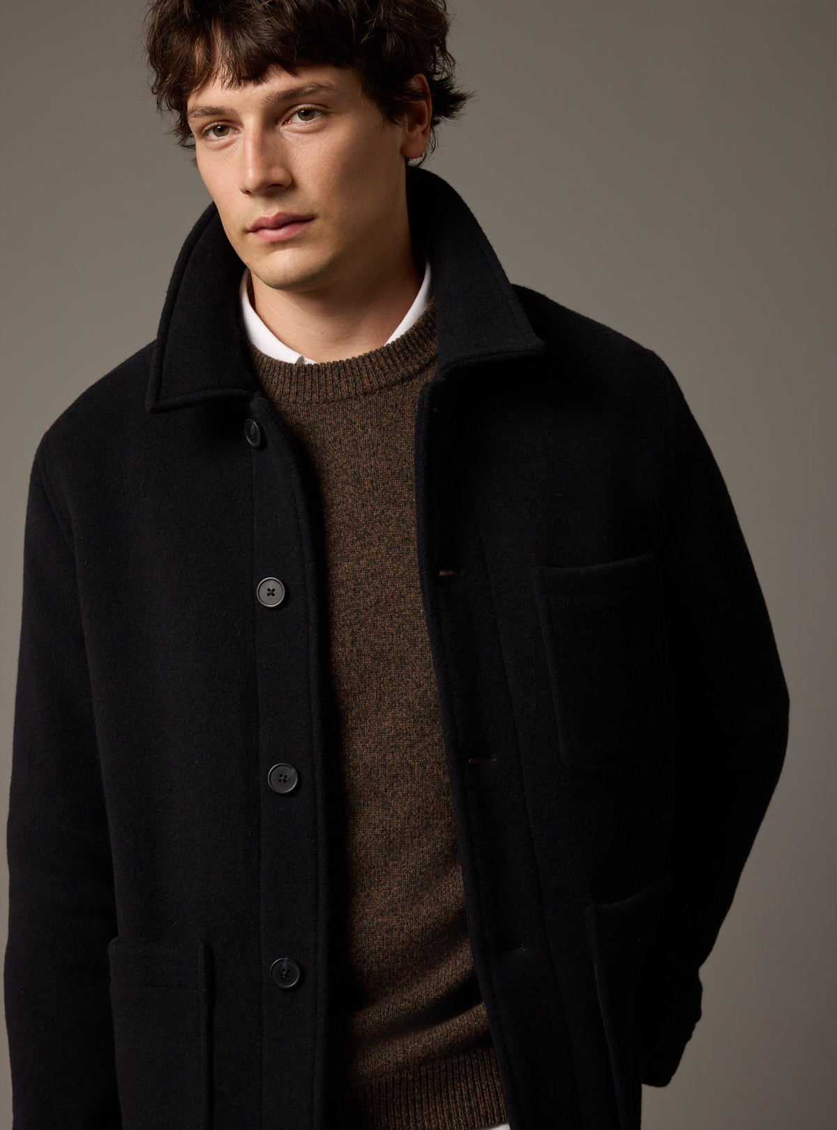Mathew Navy Jacket