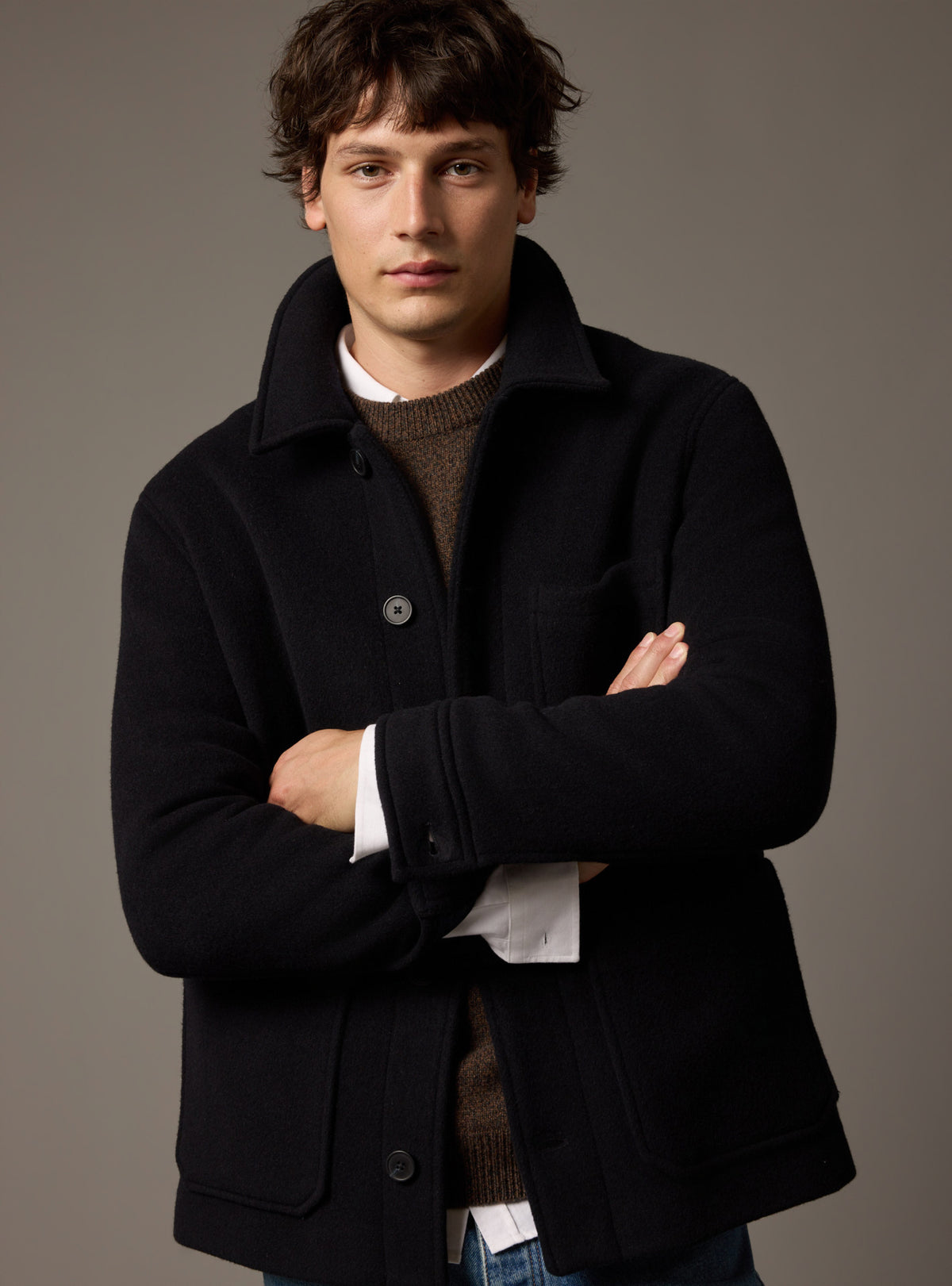Mathew Navy Jacket