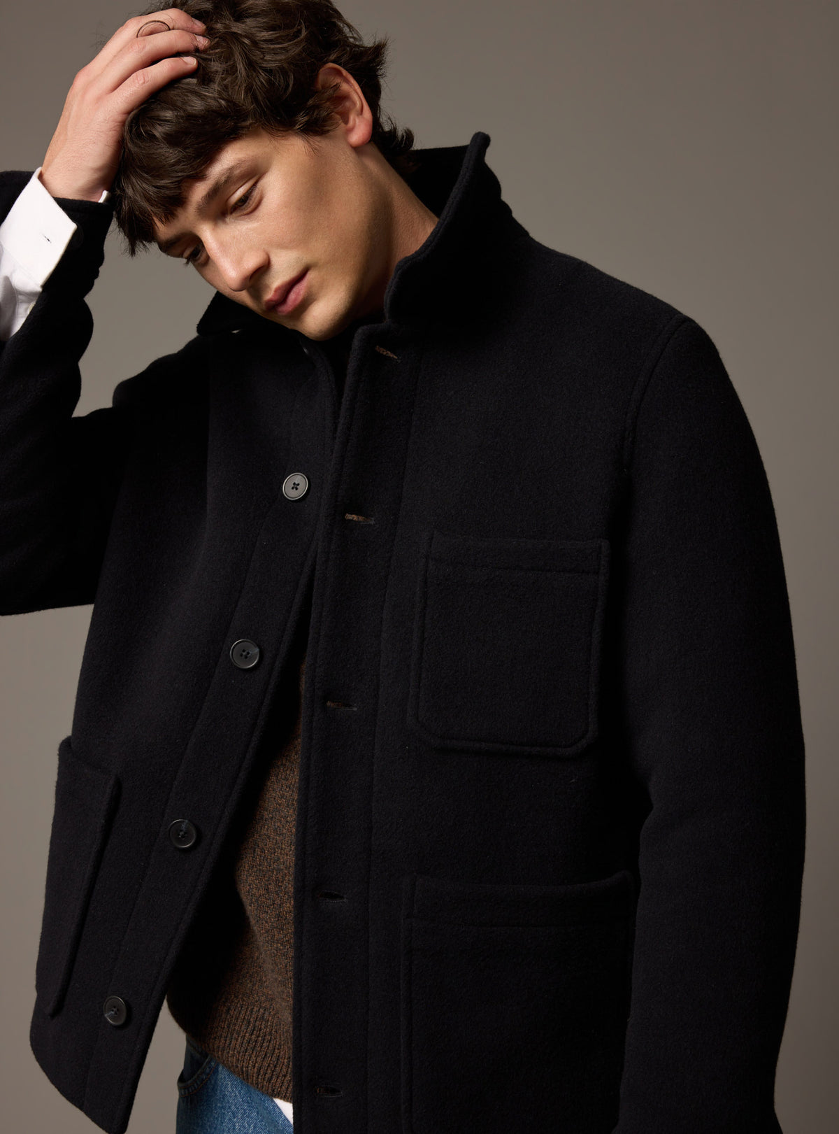 Mathew Navy Jacket