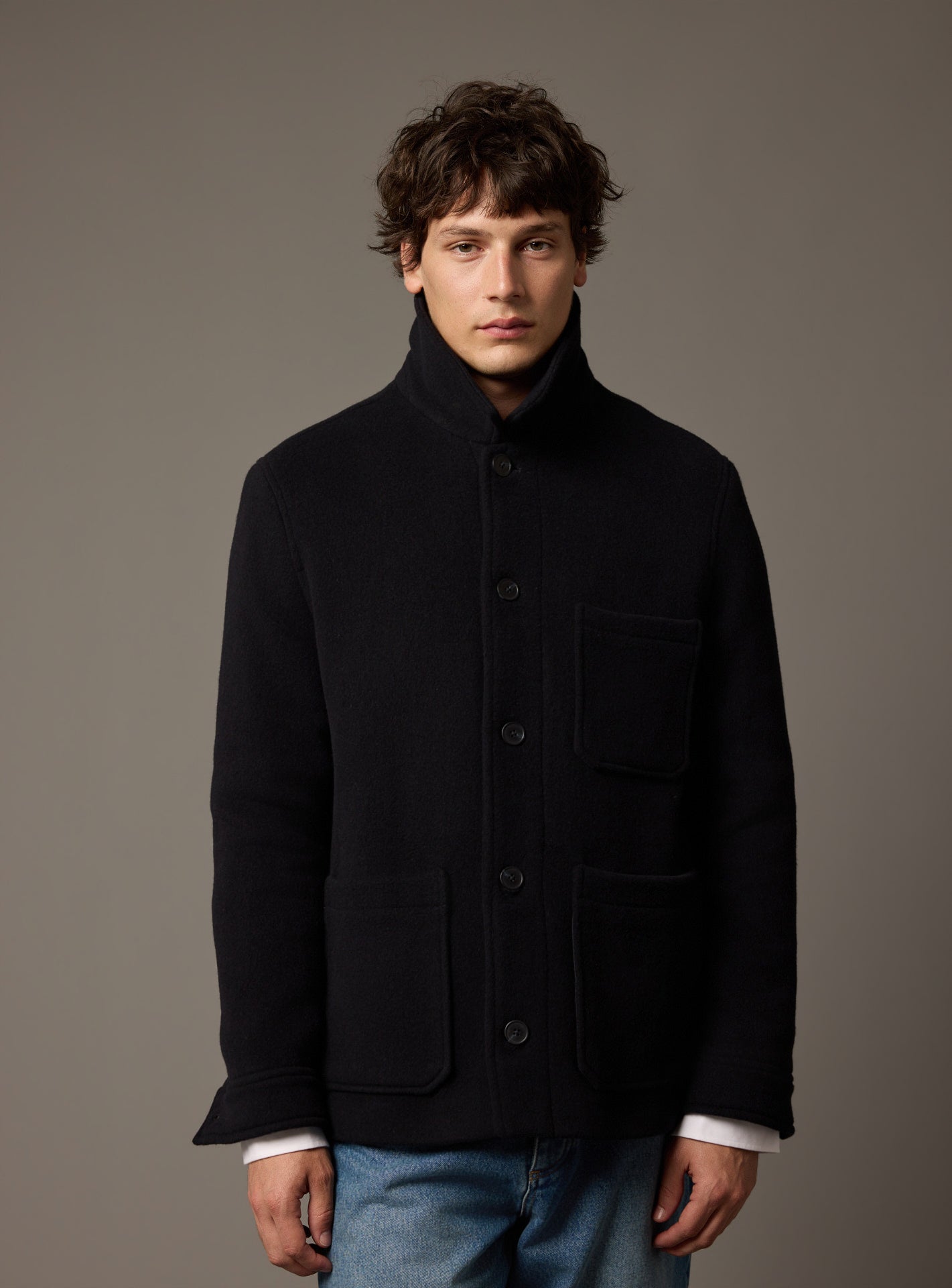 Mathew Navy Jacket