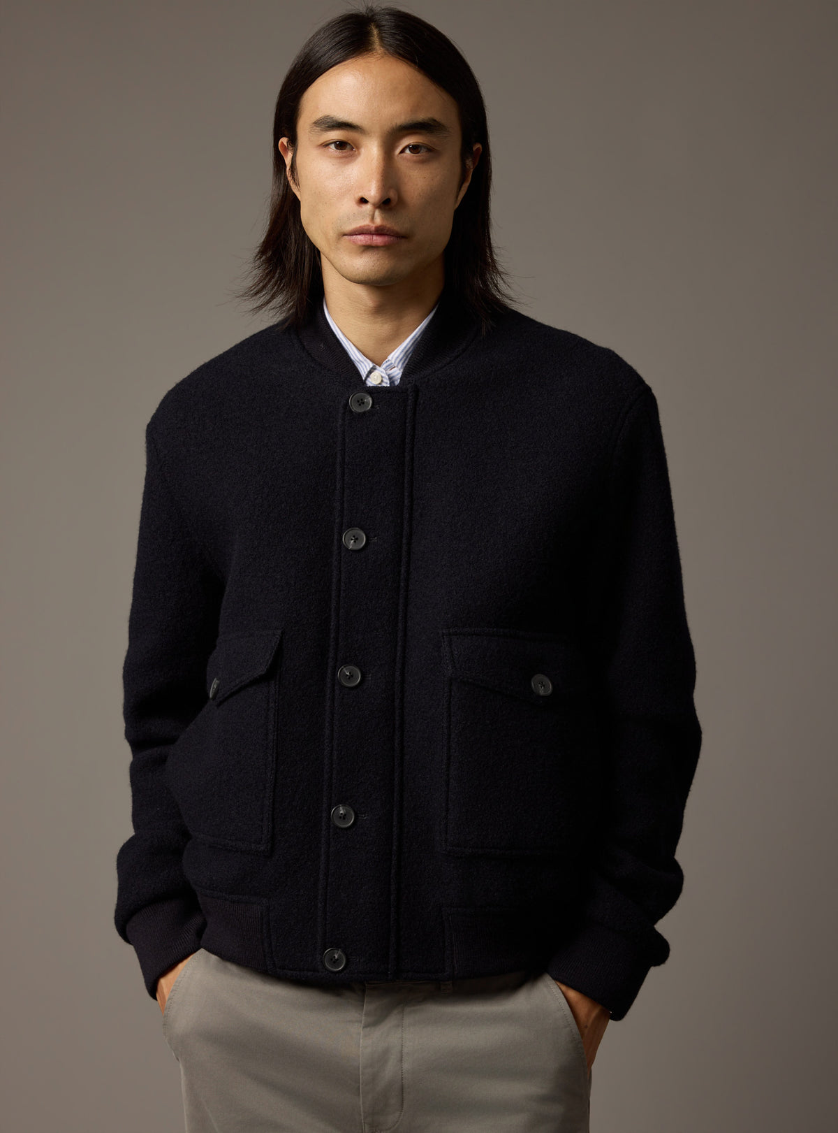 Eirik Navy Jacket