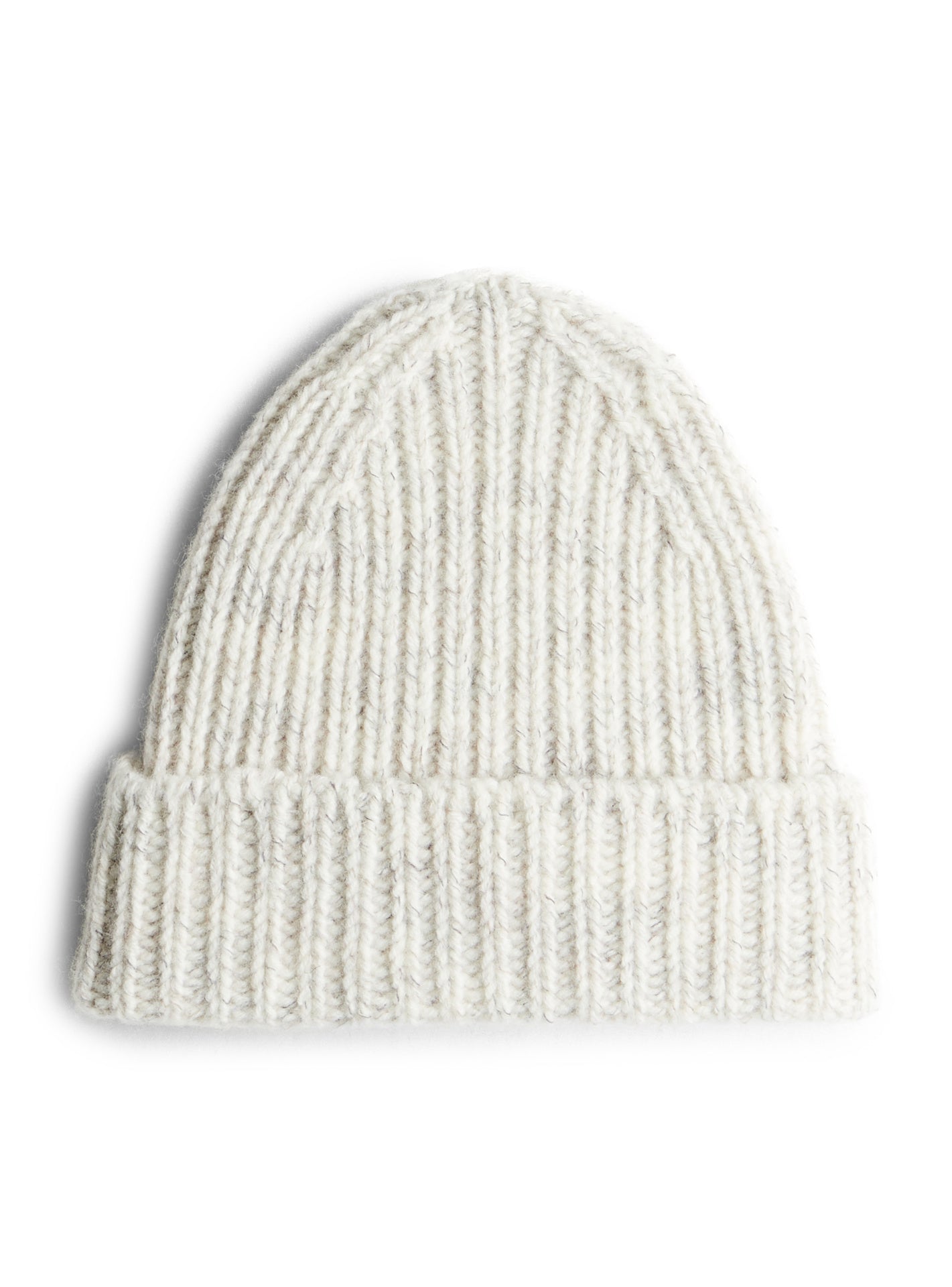 Fern Mixed Off-White Beanie