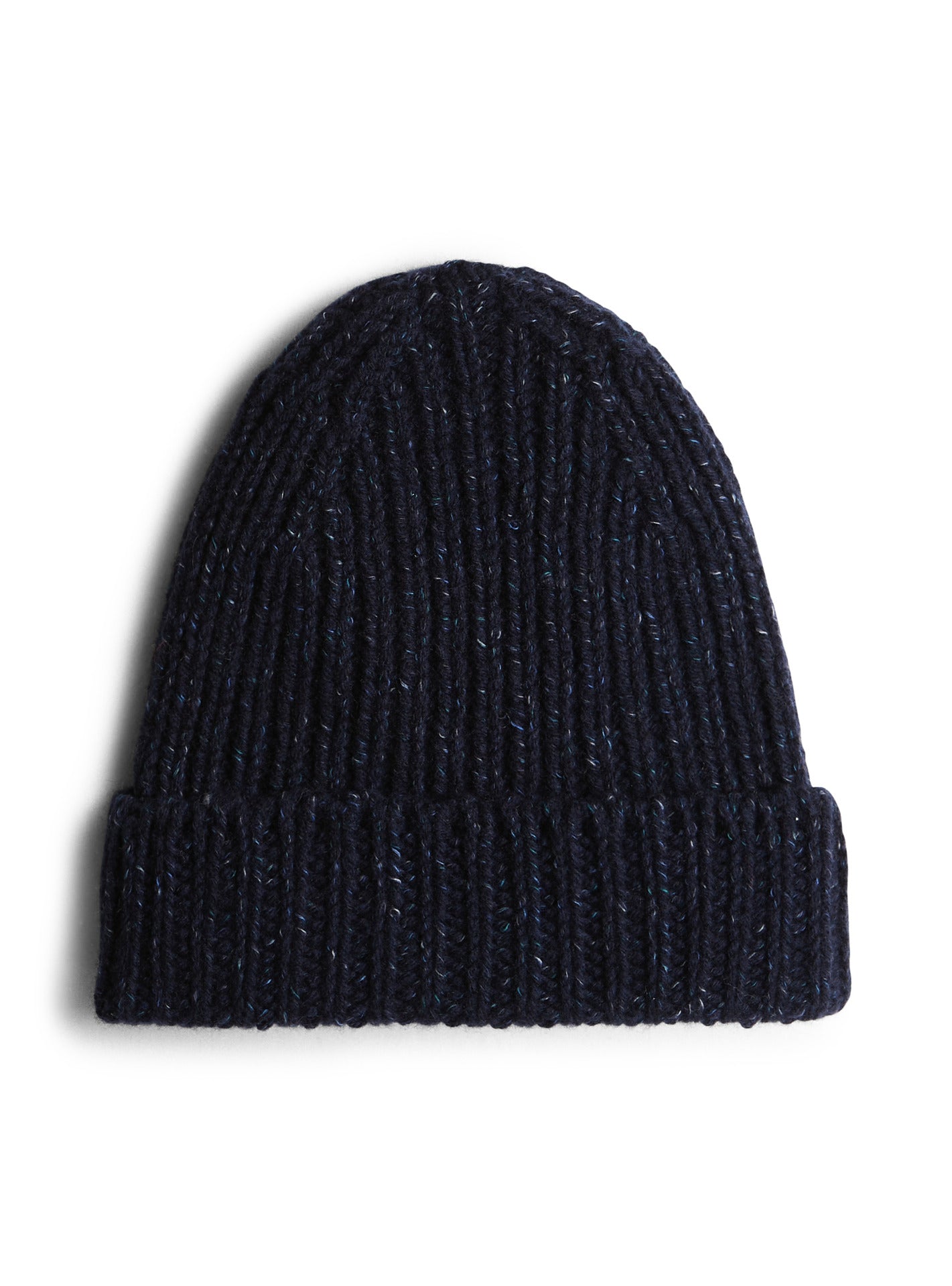 Fern Mixed Navy Beanie-2
