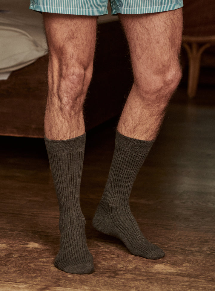 Barnabe Mixed Gray Socks