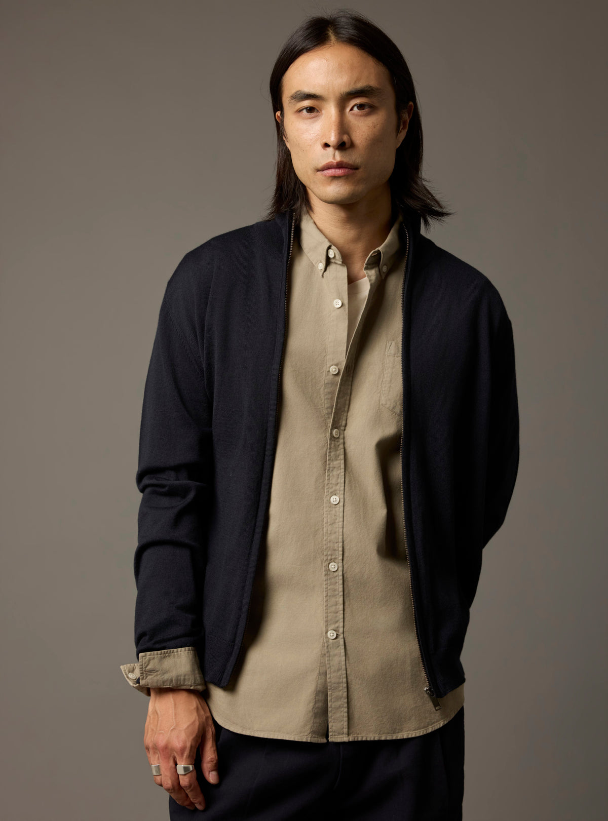 Cardigan Scott Marine-1