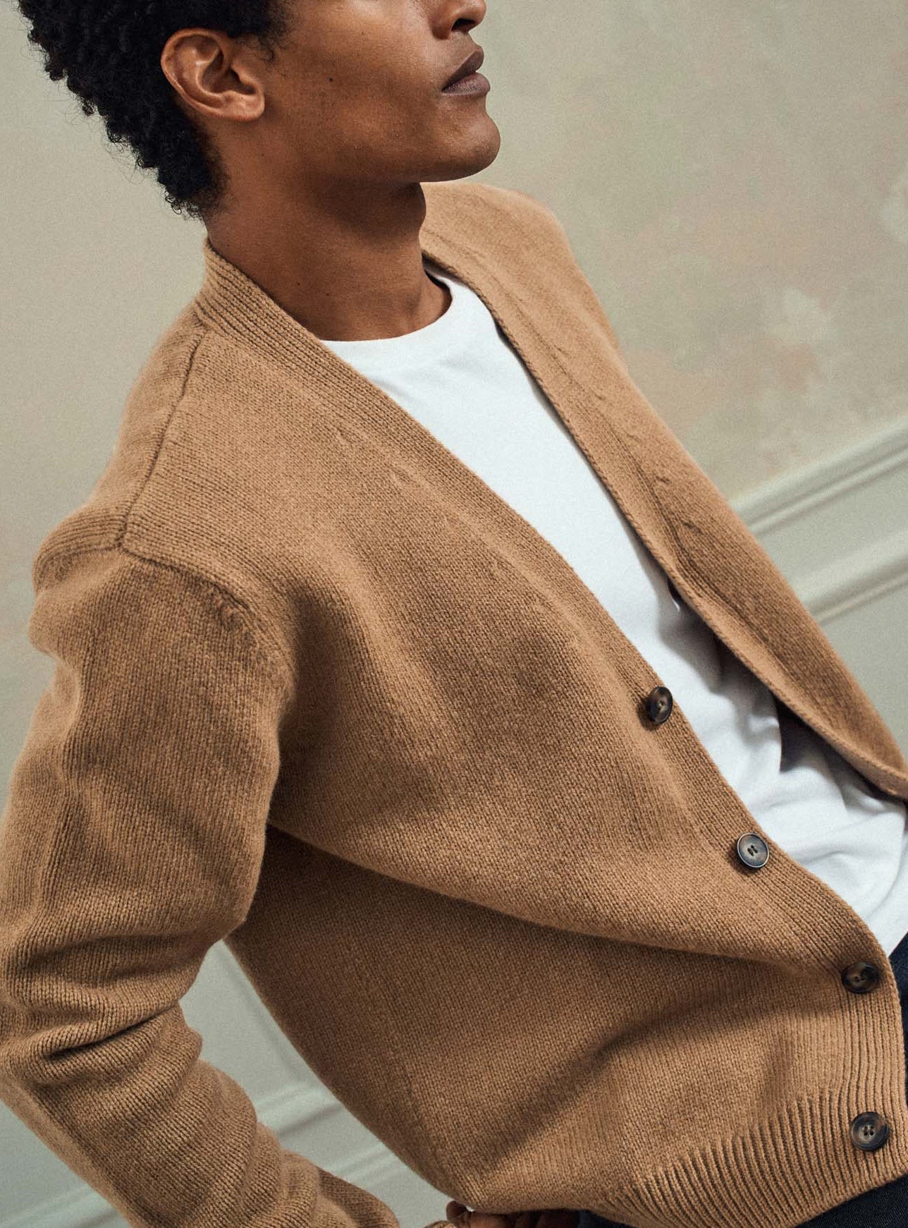 Cardigan Felix Camel-1