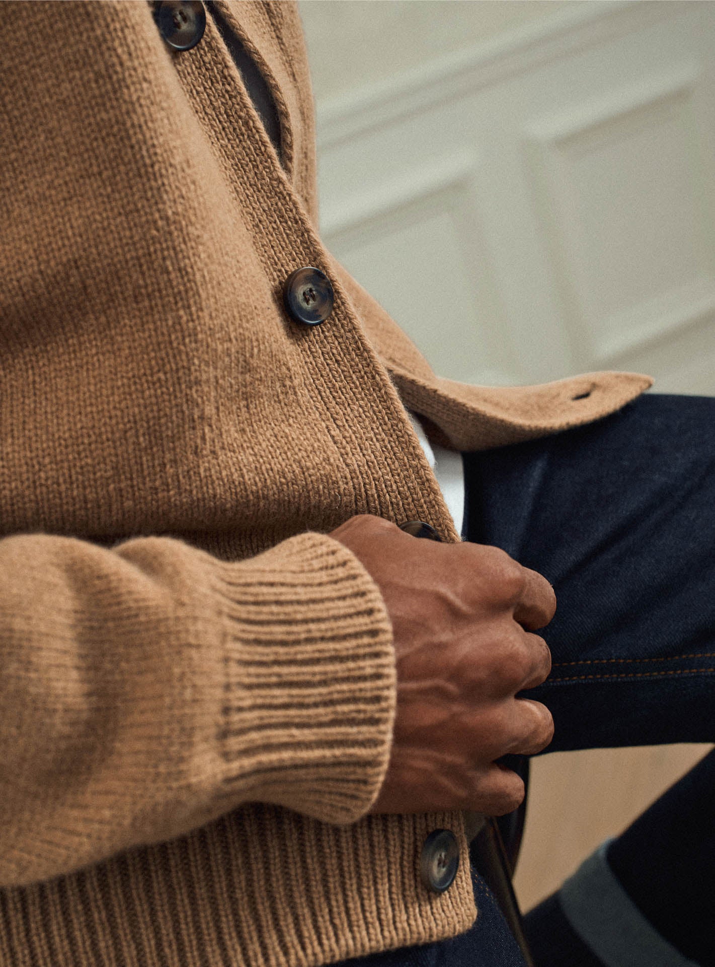 Cardigan Felix Camel