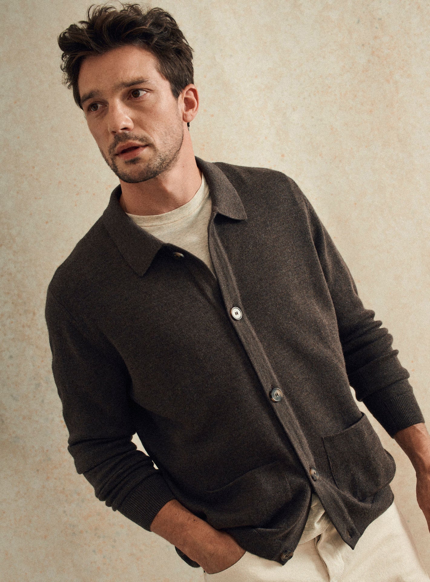 Nolan Expresso Cardigan