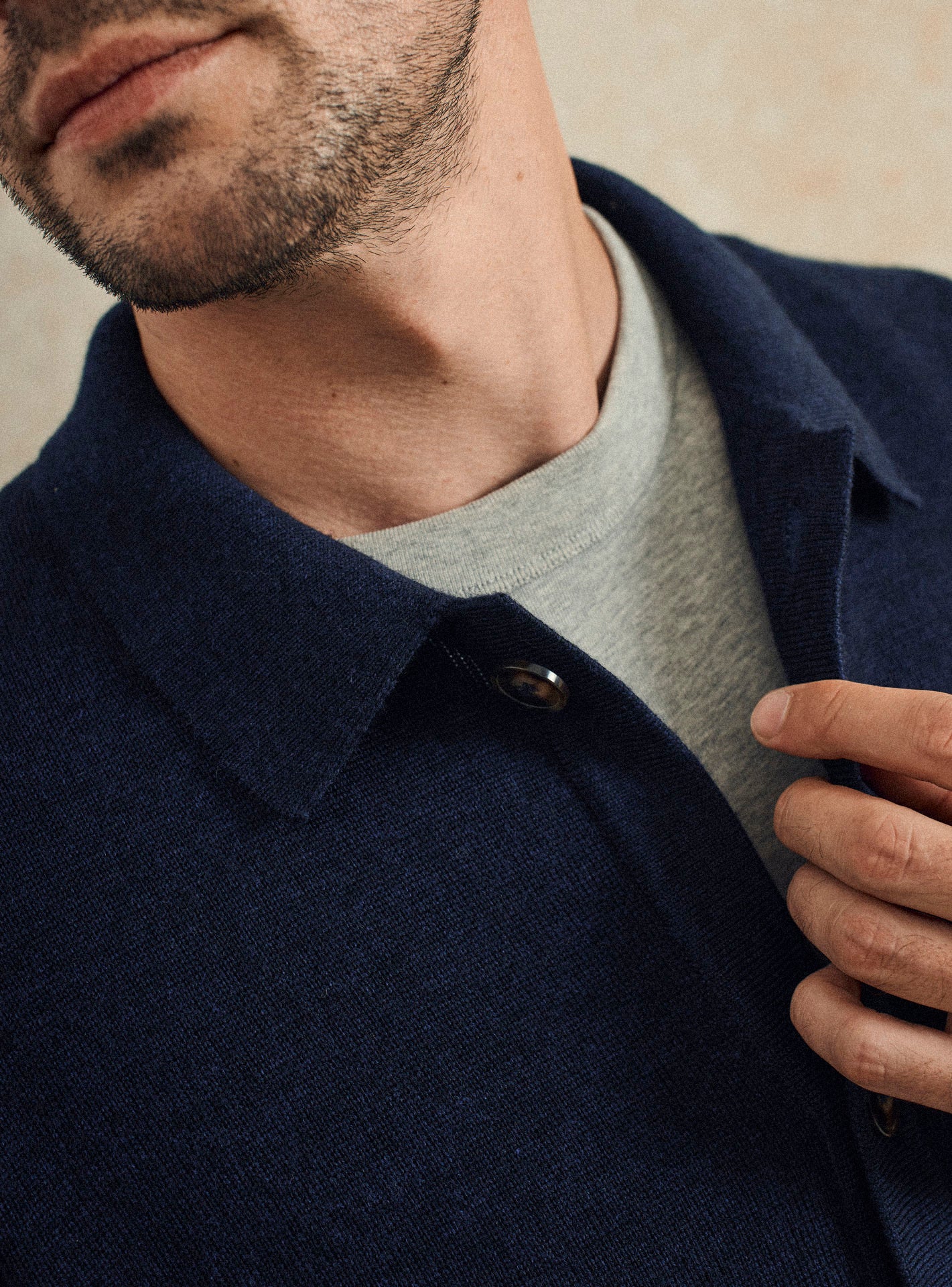 Nolan Navy Cardigan