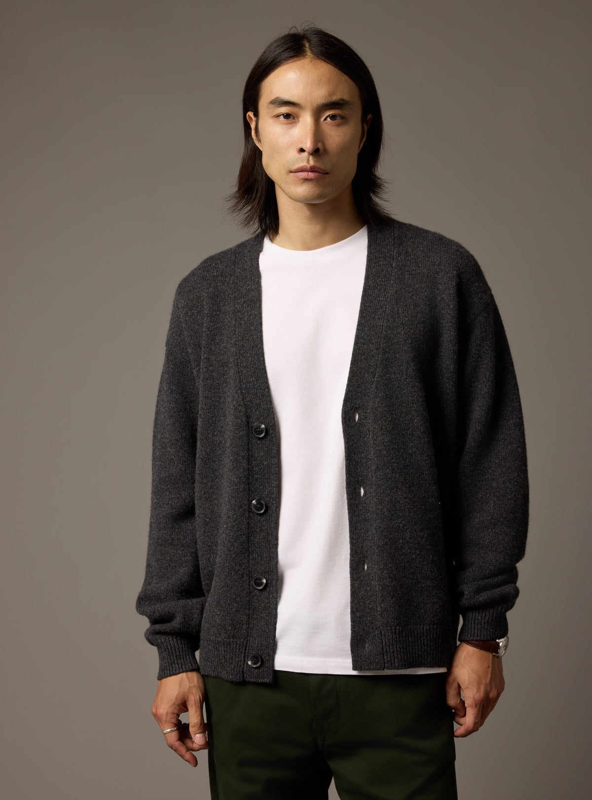 Cardigan Francis Anthracite